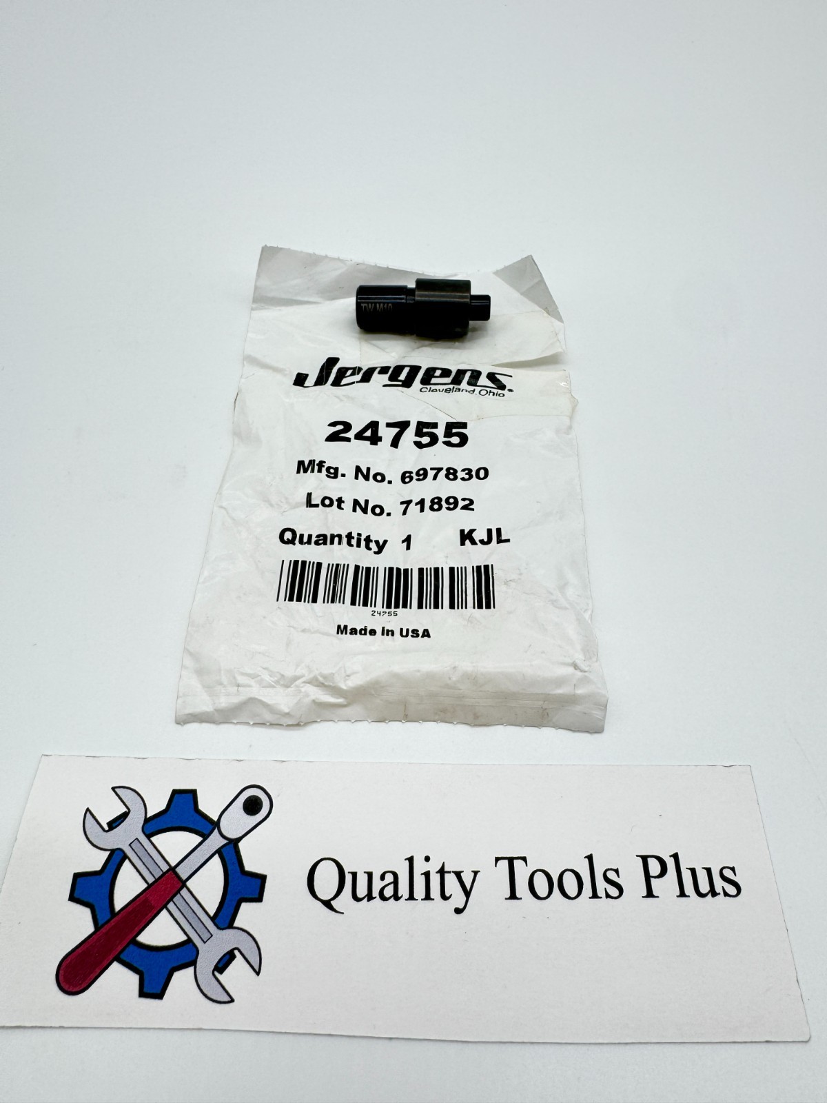 Jergens Precision Tool NEW #24755 M10 X 1.50 Metric Insert Tool USA