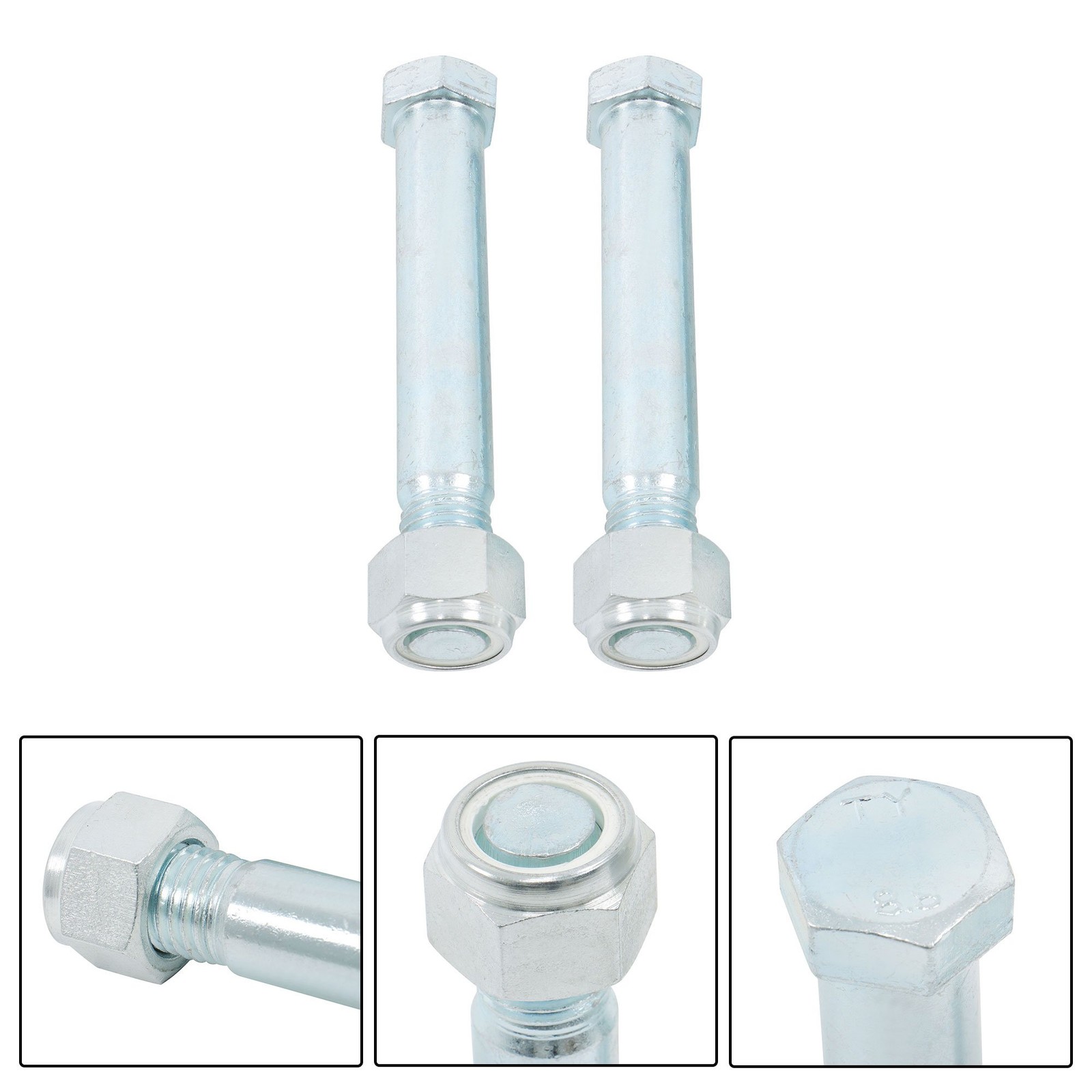 2pcs Mini Excavator Pins 0.98in/25mm For Small Digger Attachments Link pin