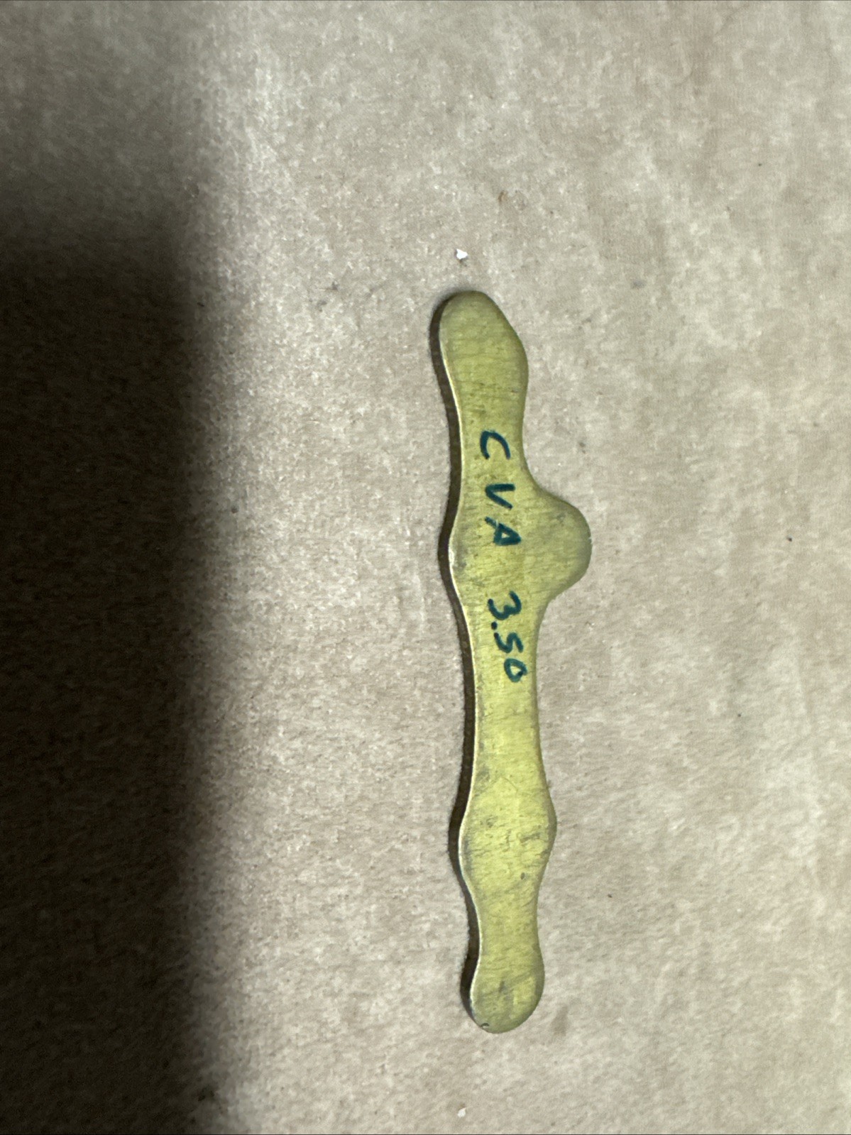 Cva Brass Flintlock Side Plate