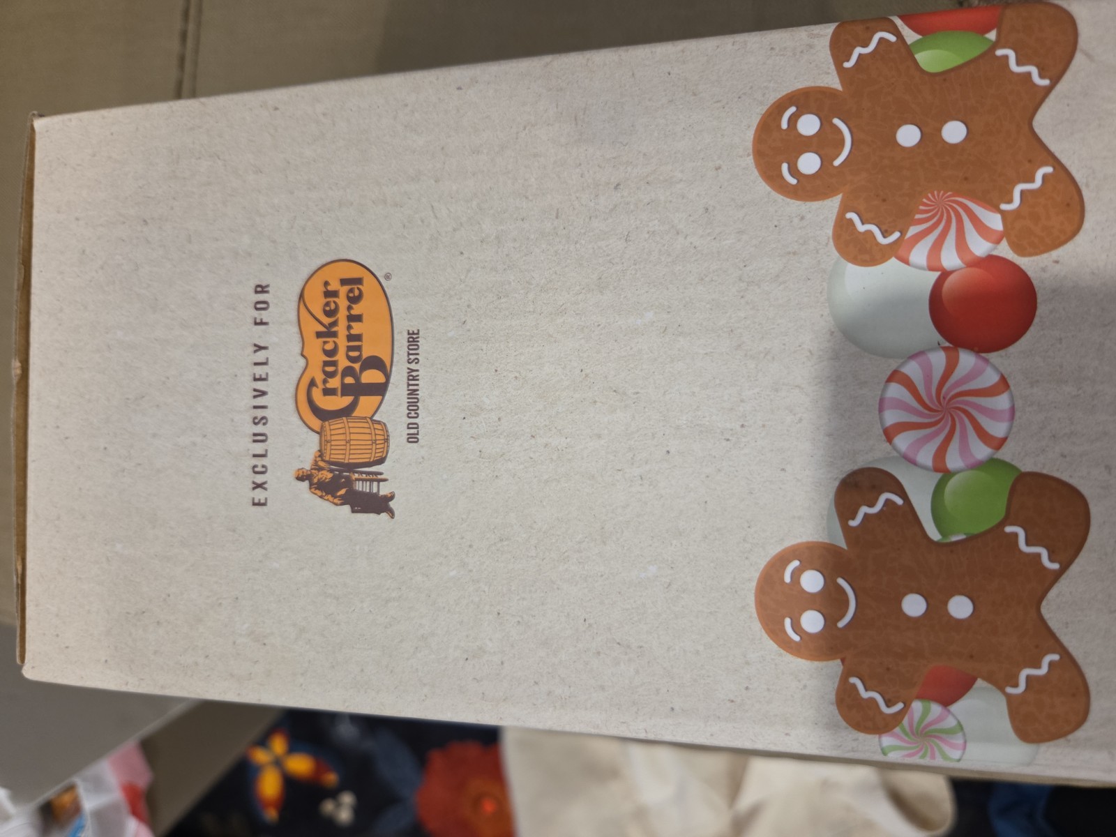 NEW, Ceramic Christmas Tree Night Light Wall Plug Cracker Barrel Exclusive