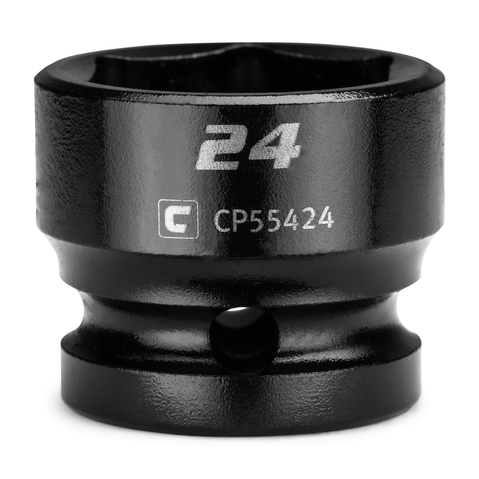 "Capri Tools 24mm Stubby Impact Socket 1/2"" Drive 6 Point Metric CP55424"