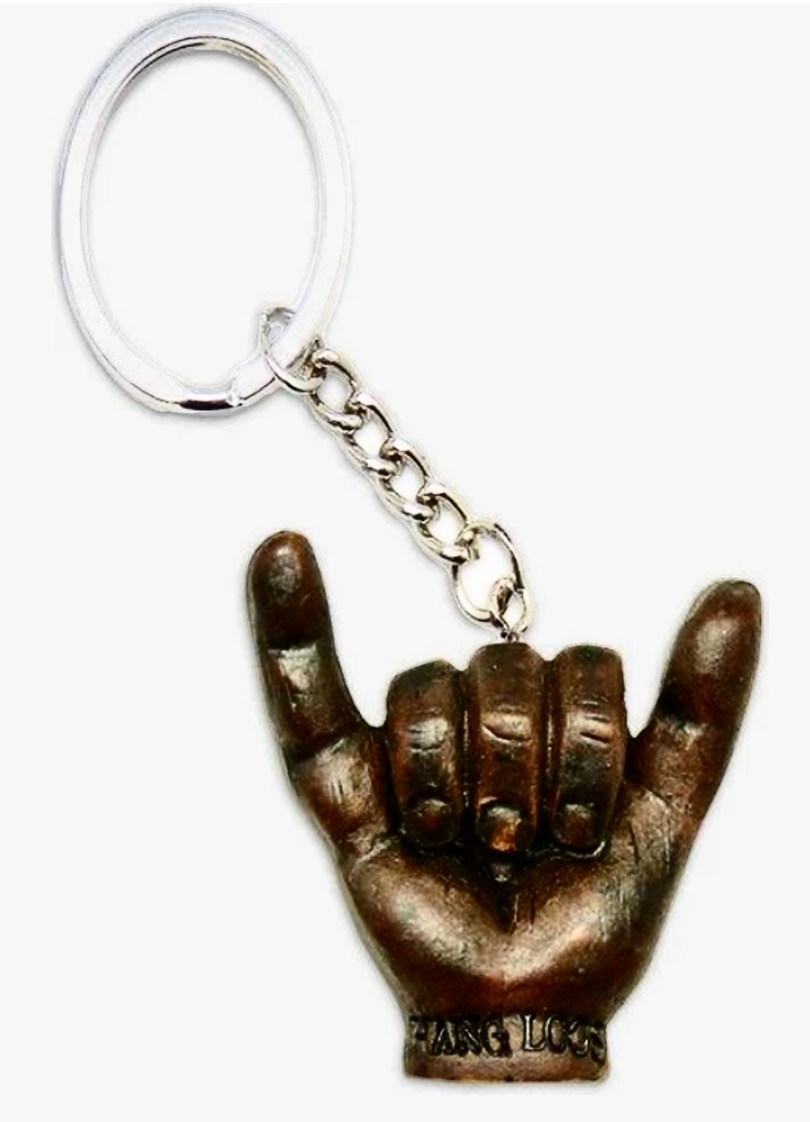 KC Hawaii Hang Loose Hawaiian Shaka Symbol Keychain