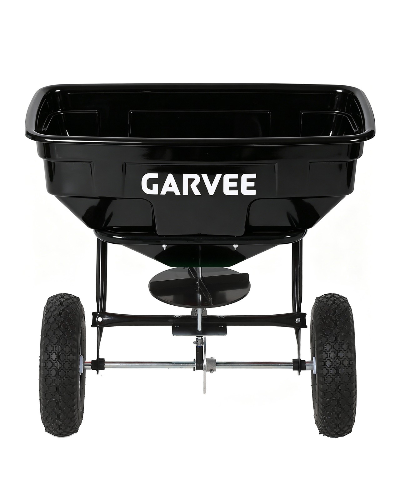 130 LBS Adjustable Tow Behind Broadcast Spreader Pull Behind Fertilizer Spreader