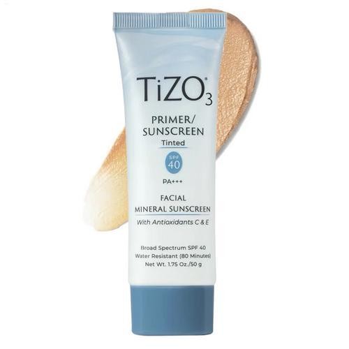 Tizo 3 Tinted Facial Mineral SPF40 Sunscreen Non-sticky Suntan Lotion Skin 50g
