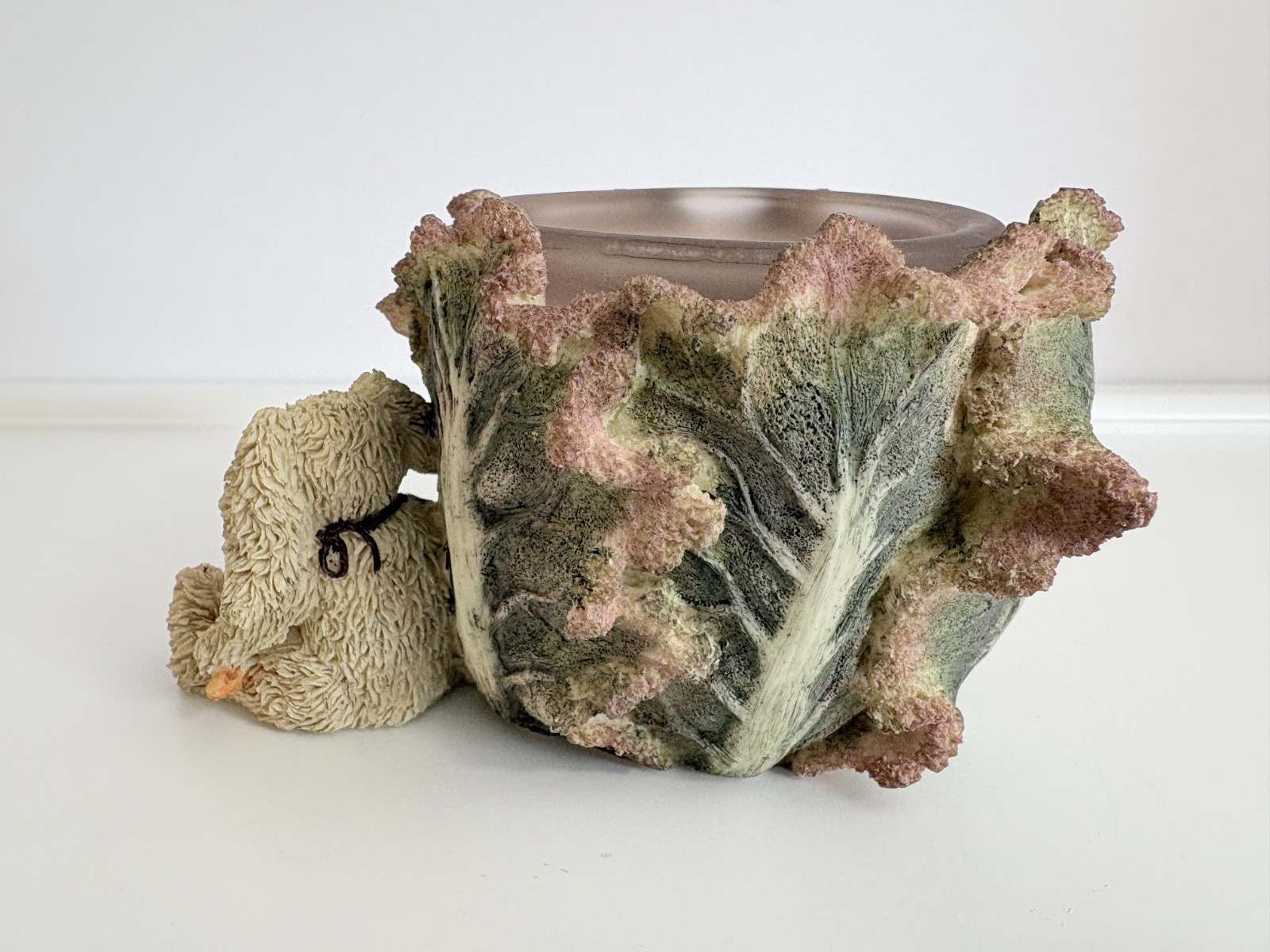 Boyds Bears & Friends #27750 Daphine...in the Cabbage Patch Votive Hldr -Retired