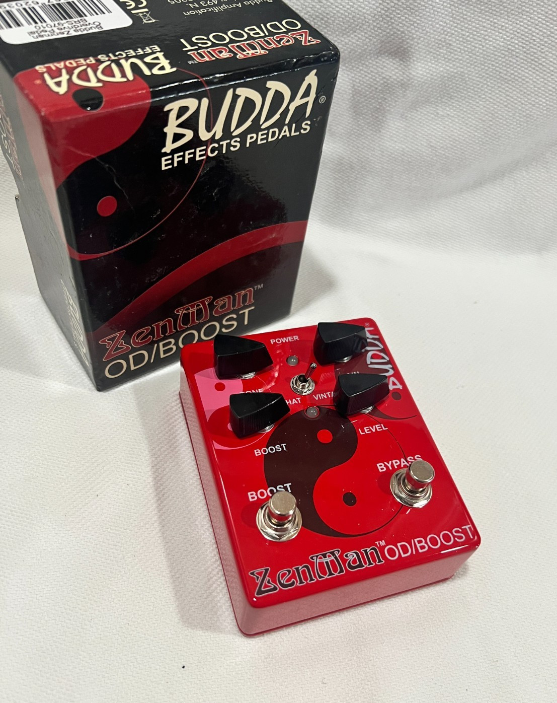 BUDDA ZENMAN OD Boost Distortion Guitar Effects Pedal BRS 97010