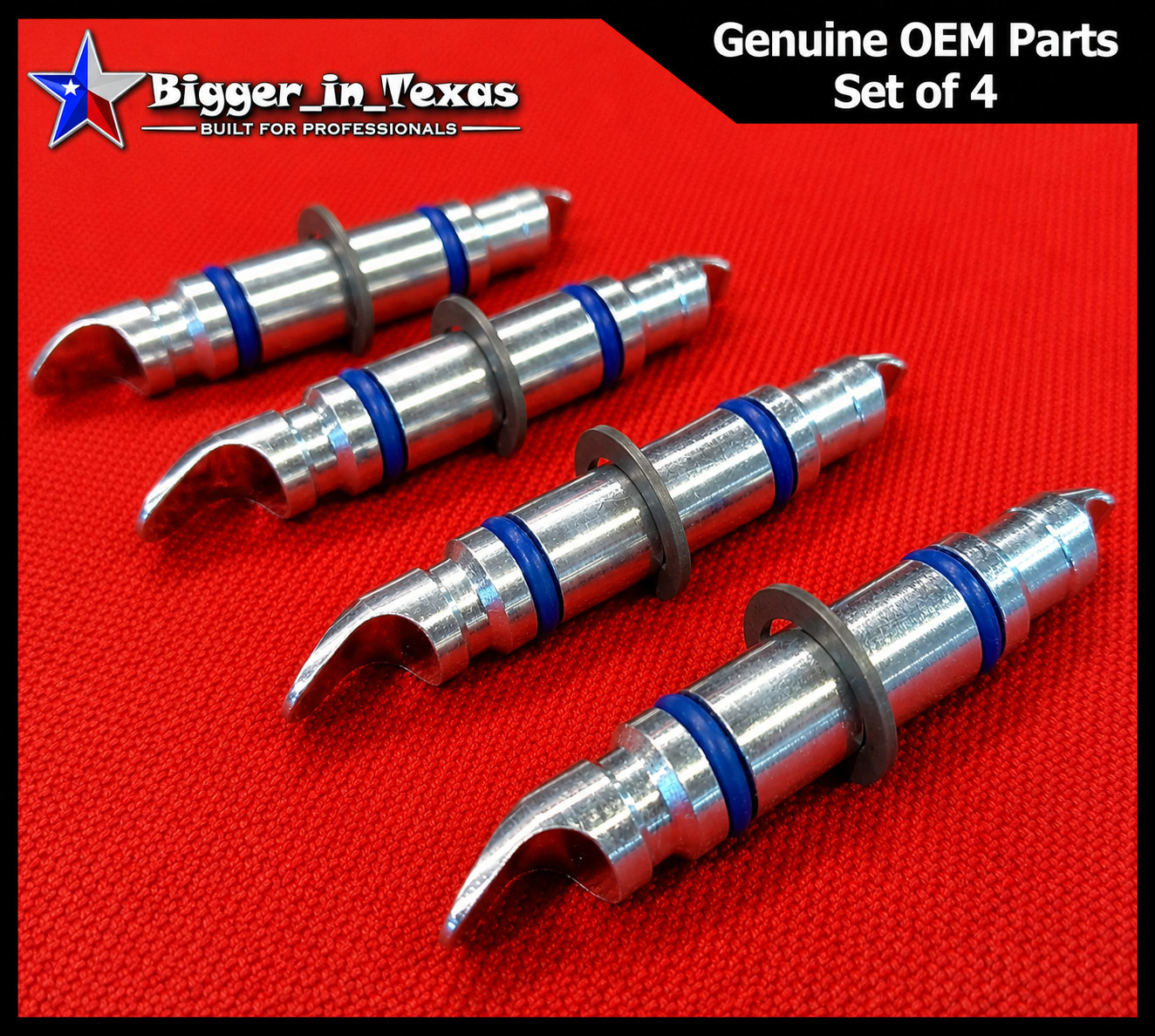 New! 4pcs OEM Hunter Alignment Wheel Clamp Reversible Rim Studs Pins 20-1898-1