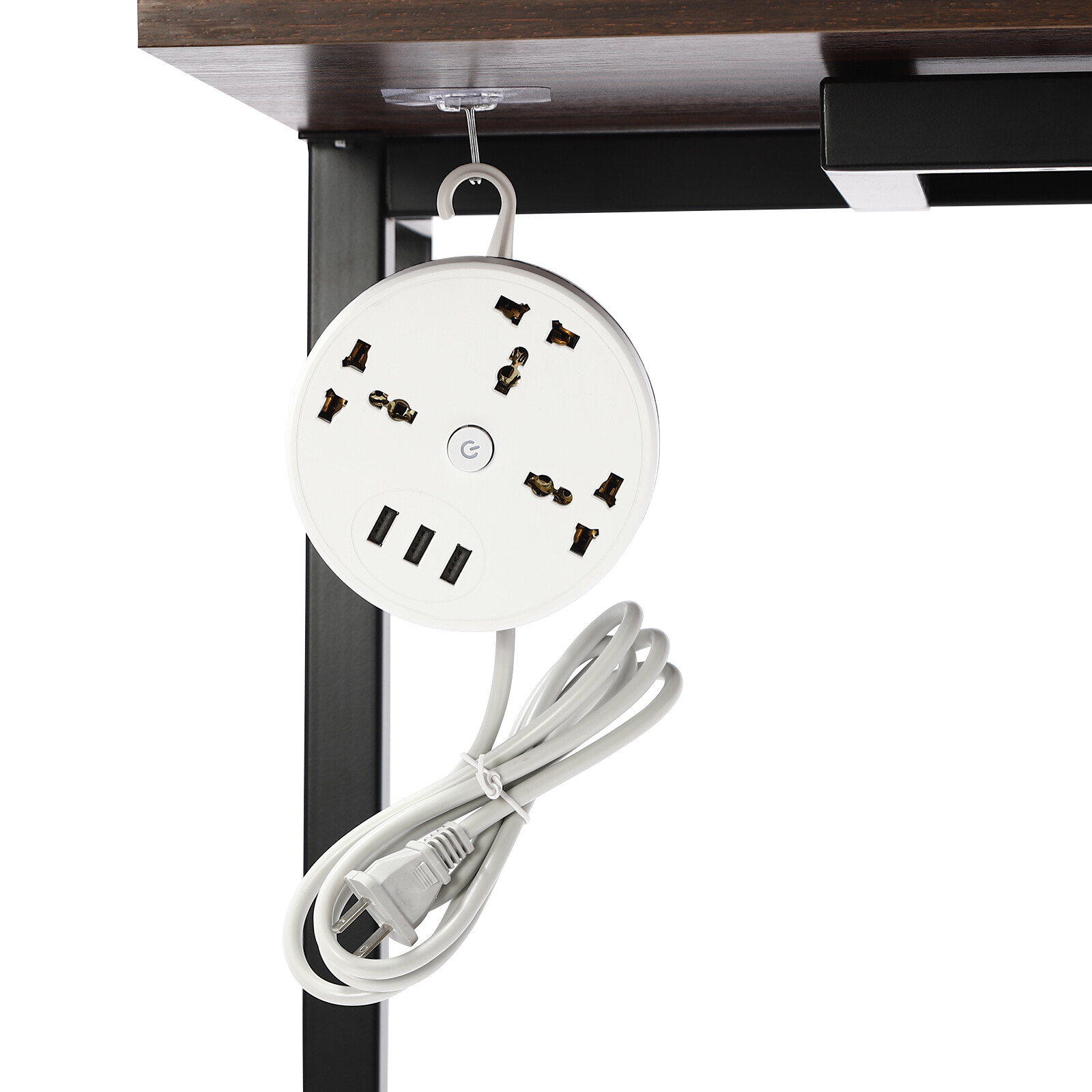 Wall Mounted Desk Wall Mount Computer Writing Table Wall Organizer Black/White