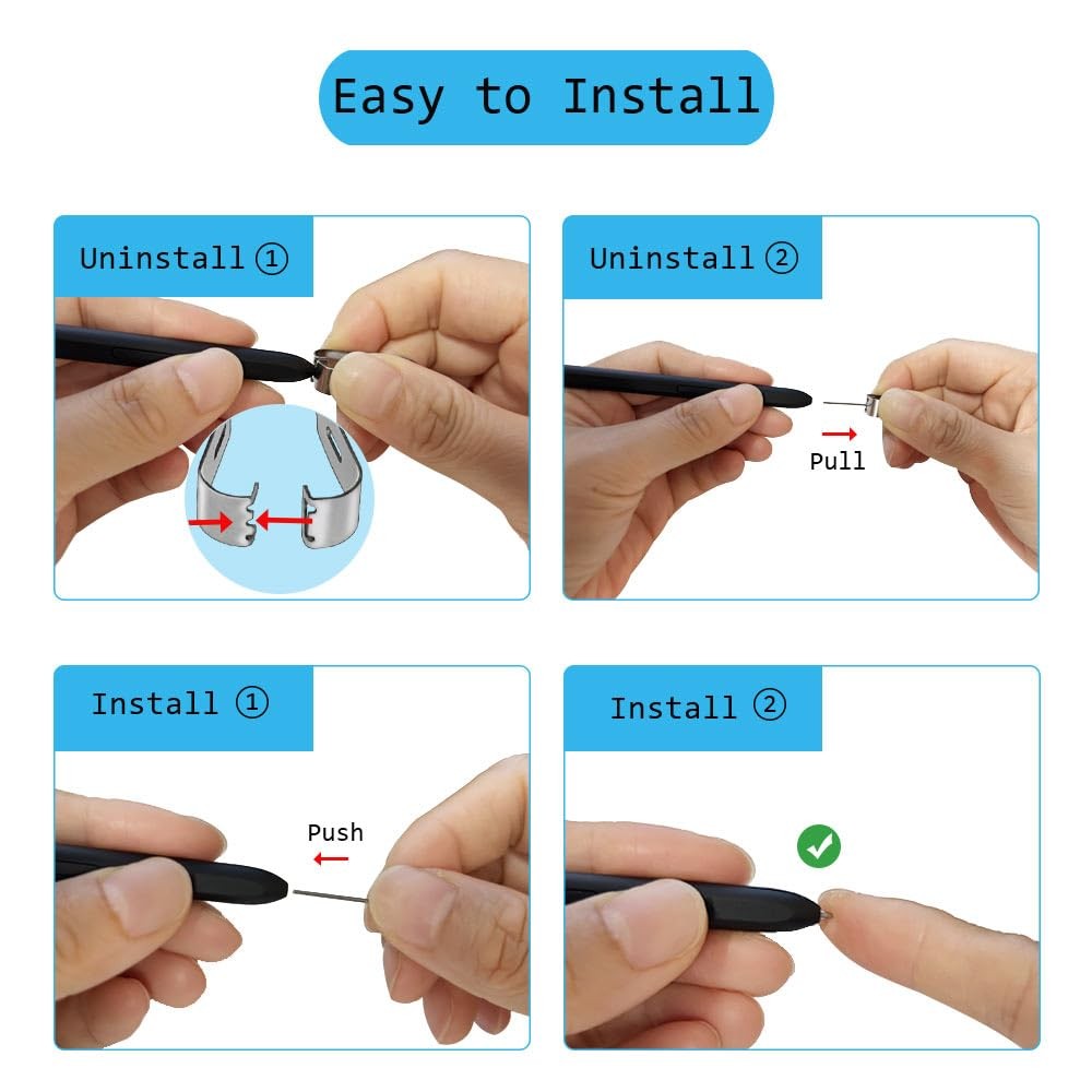 MJKOR 20 PCS 2B Pen Tips Replacement Compatible with Remarkable 2 Pencil, Pen...