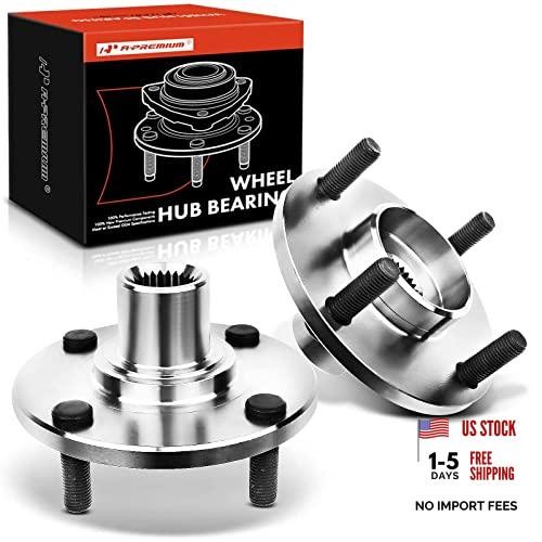 Front Wheel Bearing and Hub Assembly Compatible with Ford Focus 2000-2011,