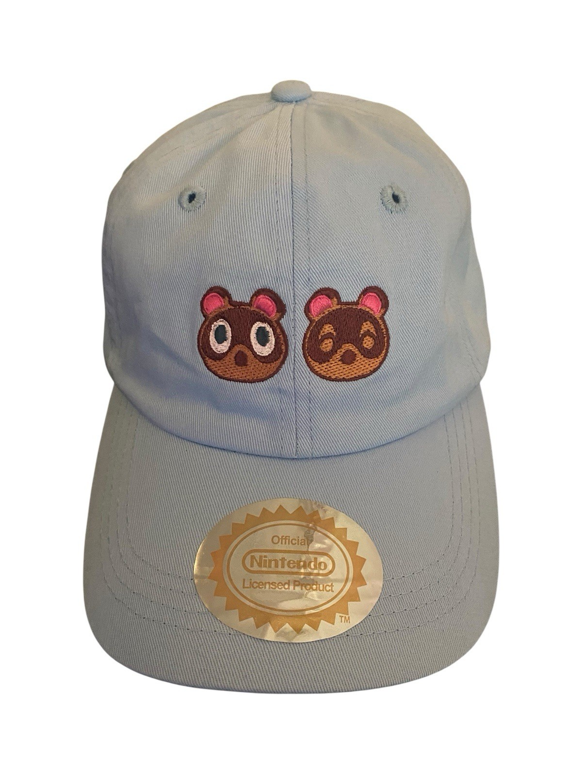 Timmy Tommy Animal Crossing  Nintendo Controller Gear Cap Hat Blue Snapback