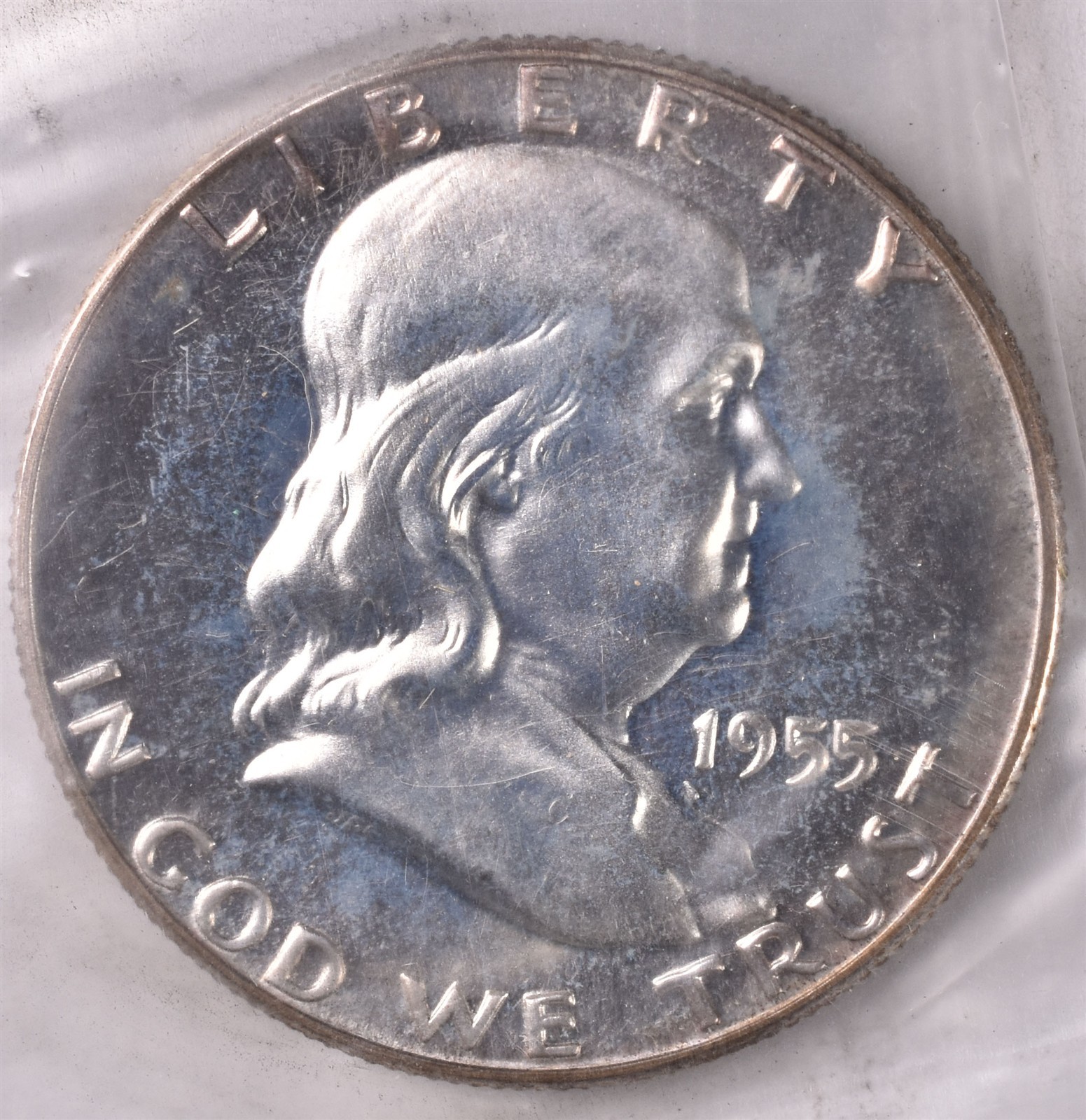 1955 U.S. Mint Silver 5 Coin Proof Set - Missing The Box