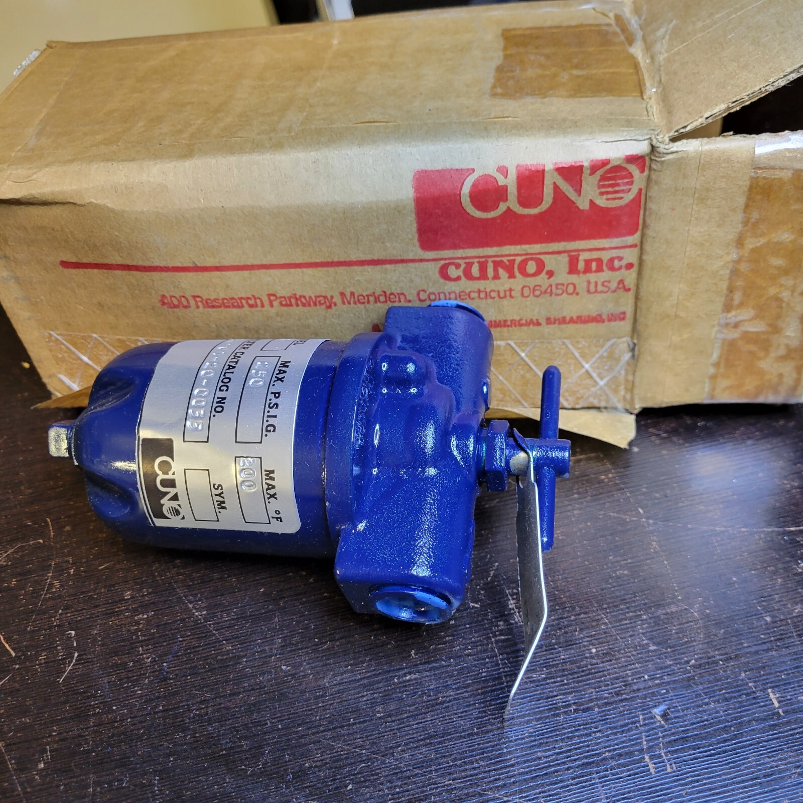 CUNO DDS FILTER 13136-01  20-0035 1313601 250PSI 3/8NPT NEW NIB USA SALE $159