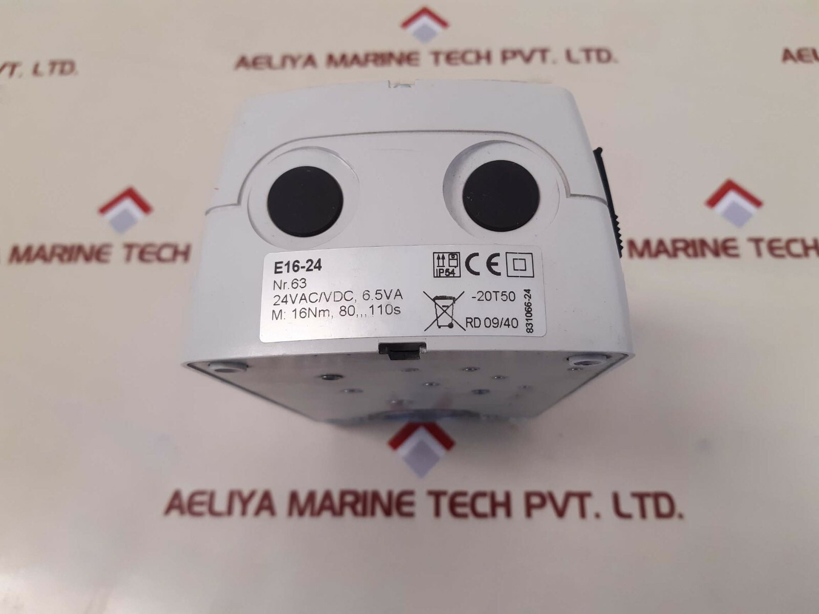 Electro Controls E16-24 Damper Valve Motor 24VAC/VDC 6.5VA