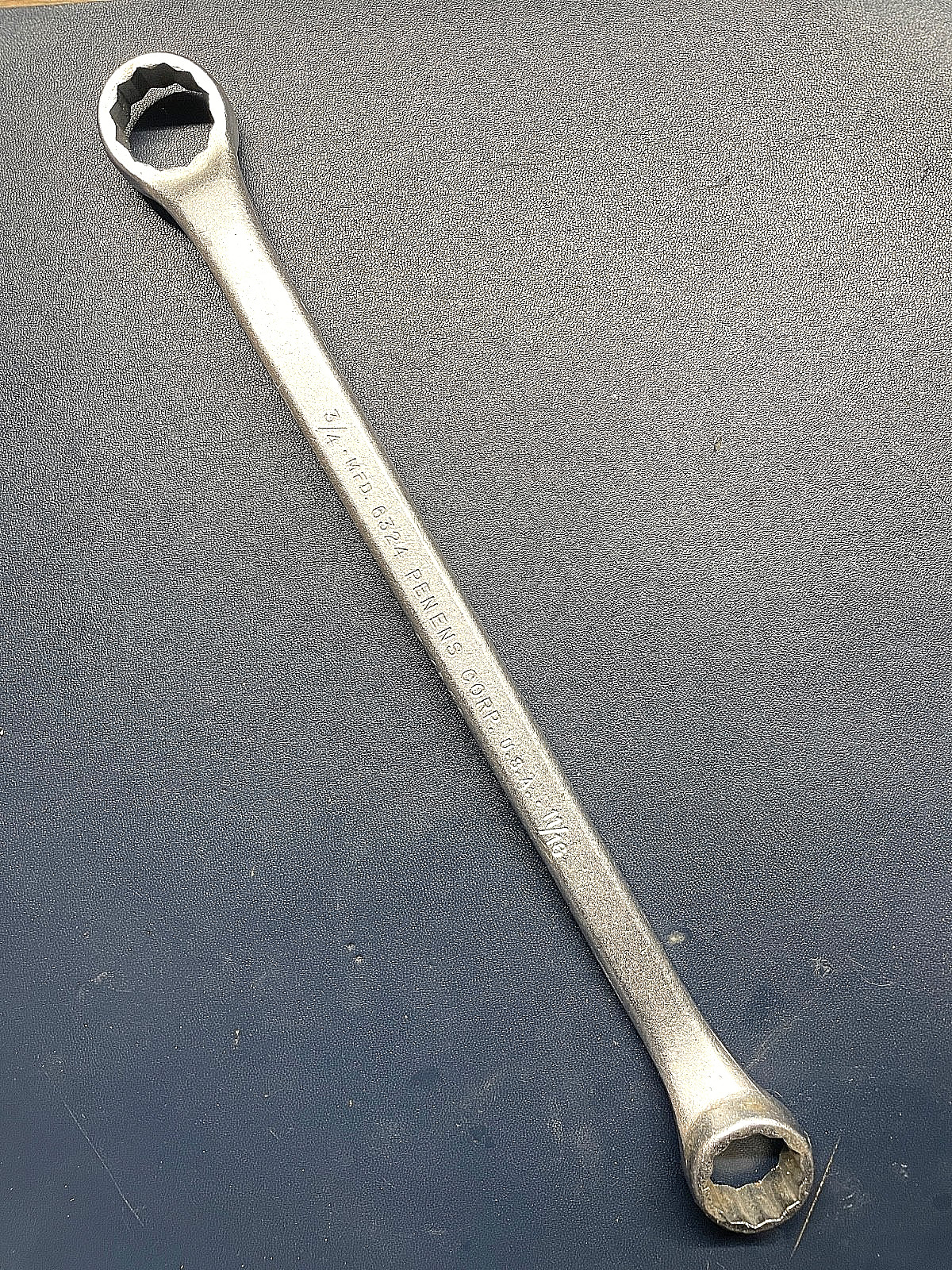 Vintage Penens Corp.Chicago USA 6324 3/4 x 11/16 Double Box End Wrench