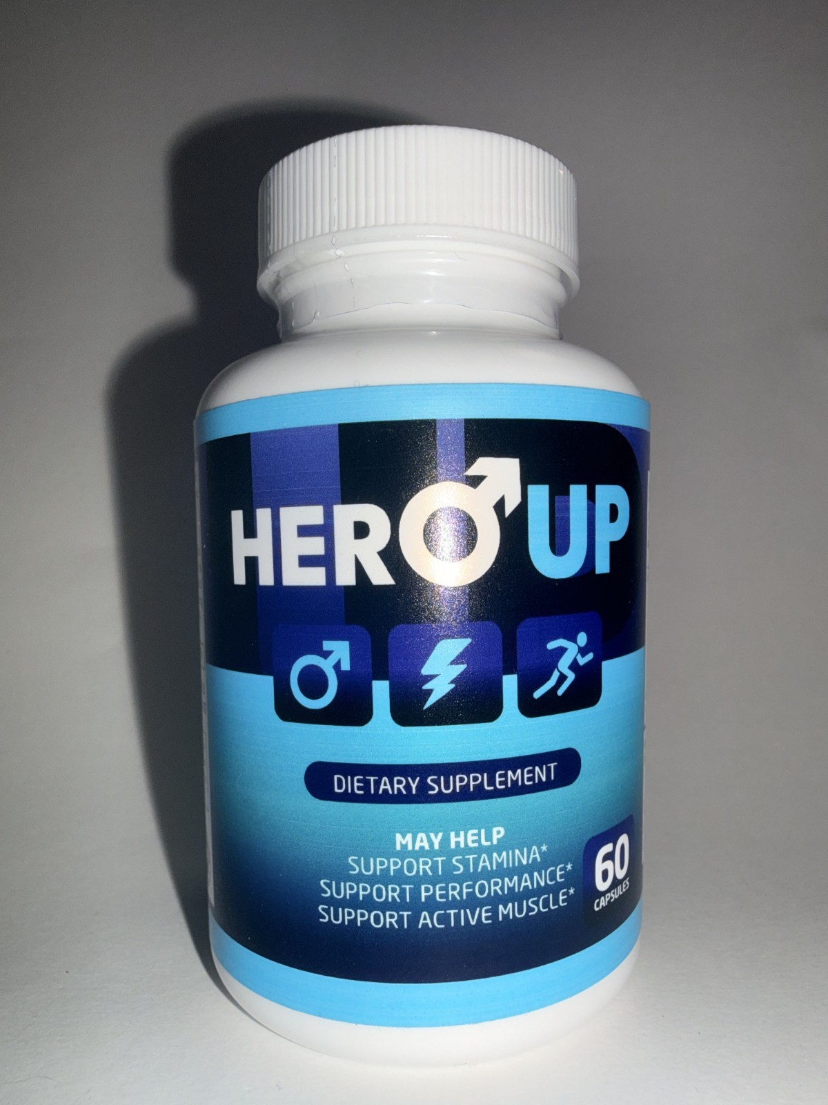 (1 Pack) Hero Up for Men Capsules – HeroUp Vitamin Complex Pills, Energy