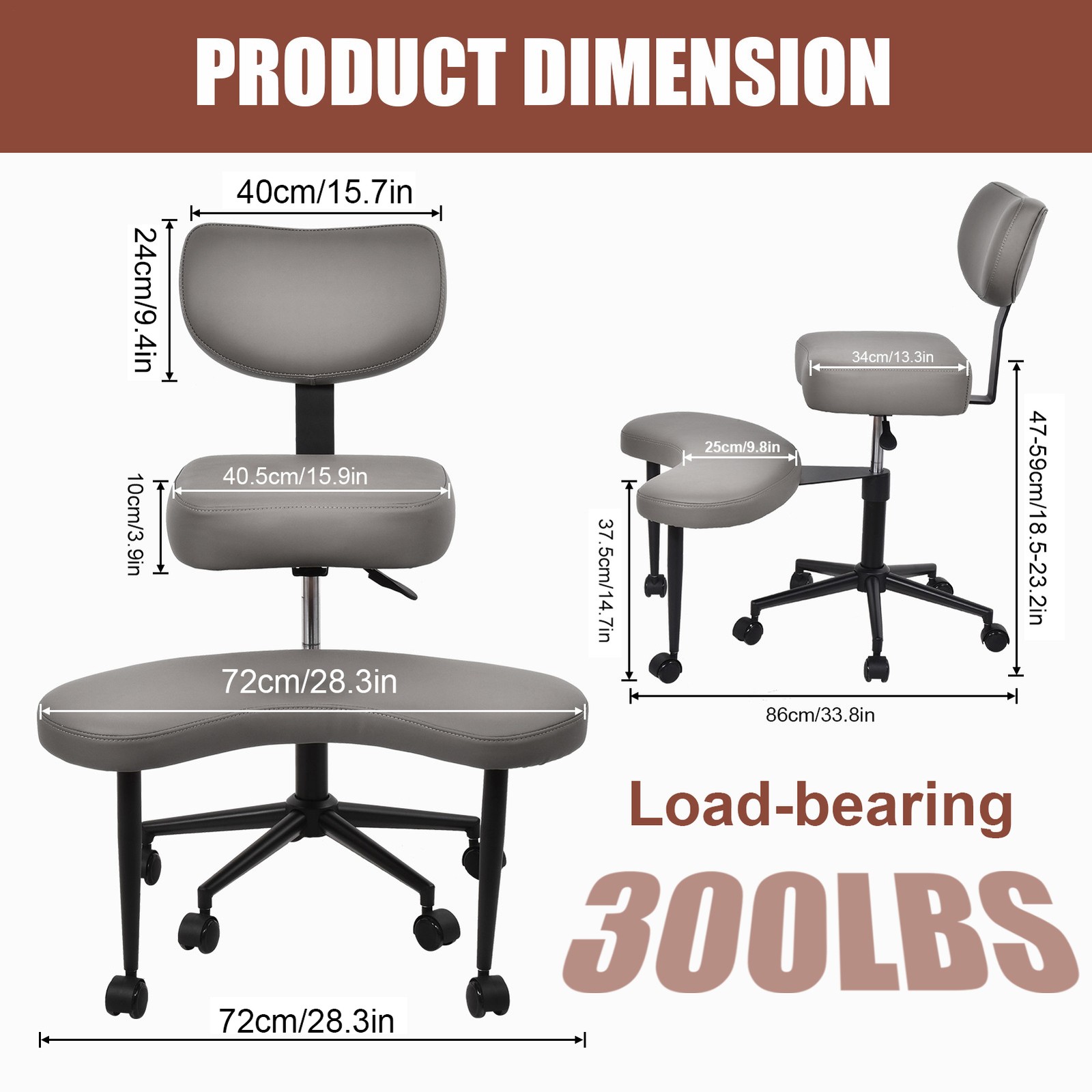 Meditation Cross Legged Armchair, ADHD Chair, Criss Cross Chair for Home Office