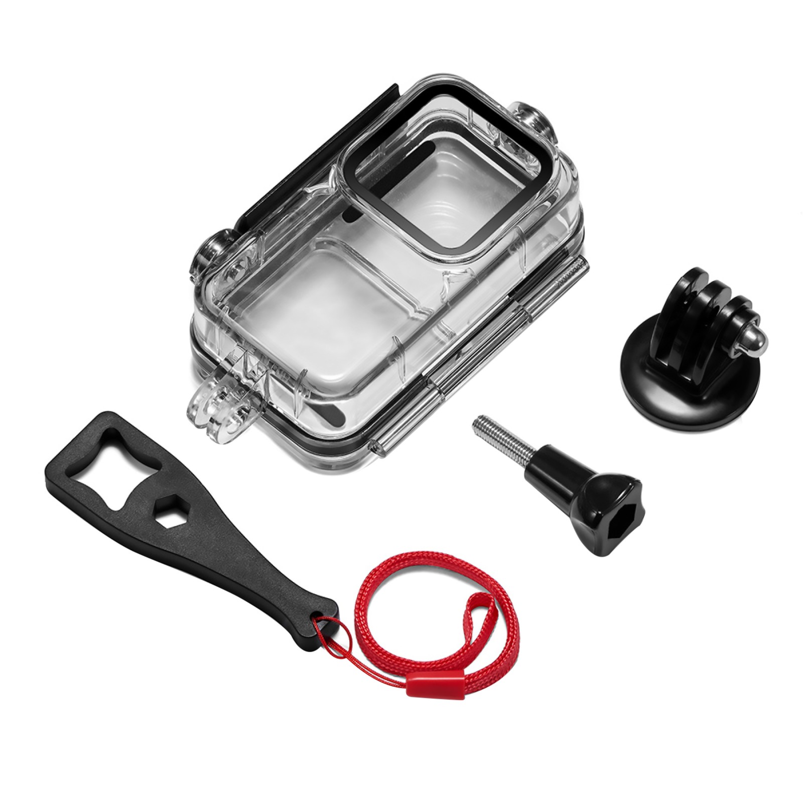 60M Waterproof Case Diving Shell Surfing Cover Housing Case  For DJI Action 2