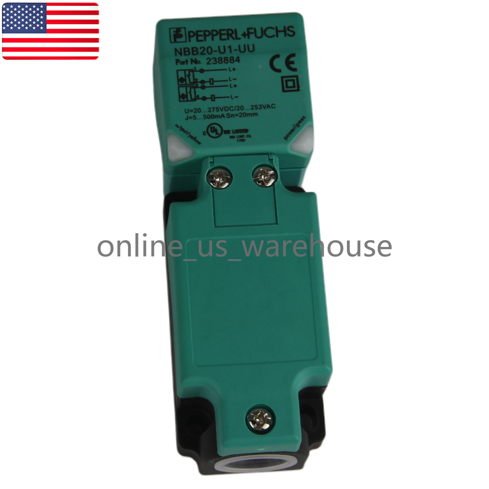 New In Box Pepperl + Fuchs NBB20-U1-UU Proximity switch- US Stock