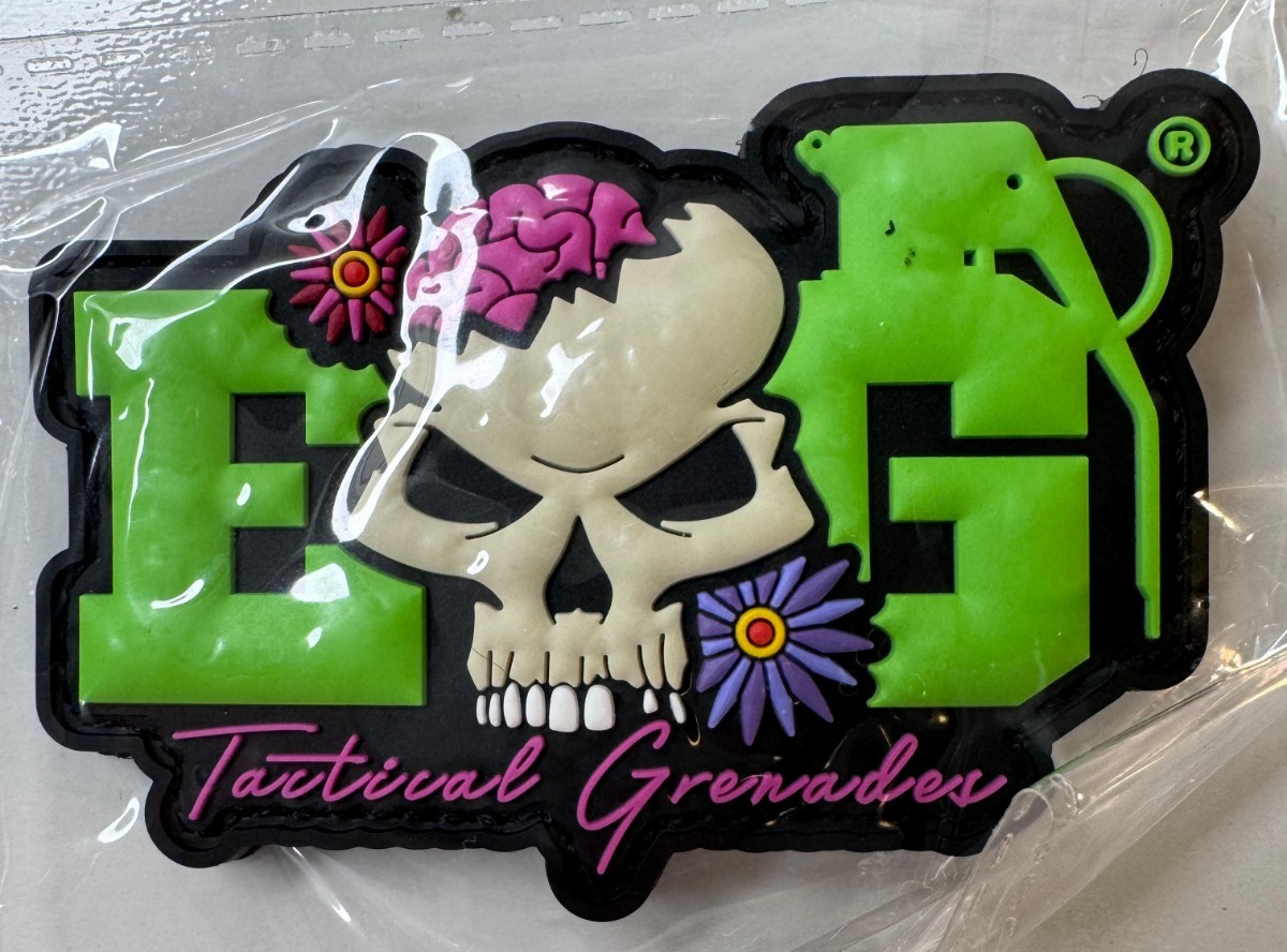 Shot Show 2026 Tactical Grenades Skull Morale Tactical Patch