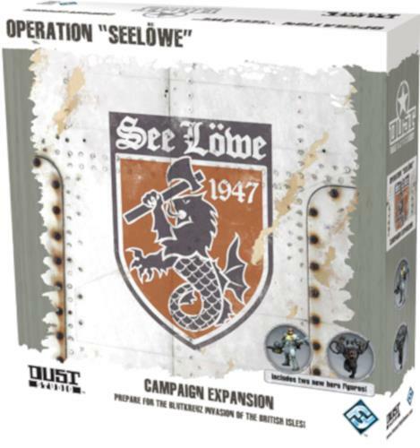 DUST 1947 / Tactics - Operation Seelowe - Includes 2 Heroes  -=NEW & Sealed=-