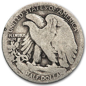 1919-D Walking Liberty Half Dollar AG - SKU#7871