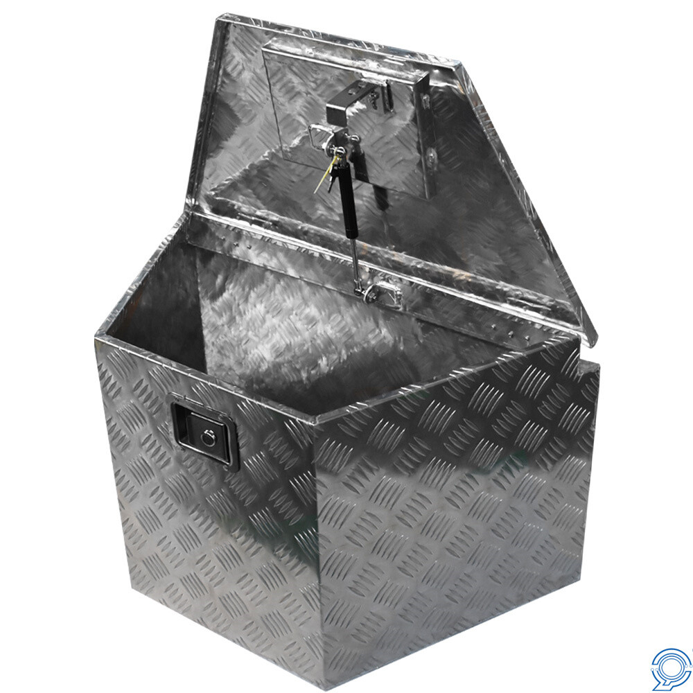 28"  x18" Aluminum Trailer Tool Box w/ Struts for Truck  Weather Guard