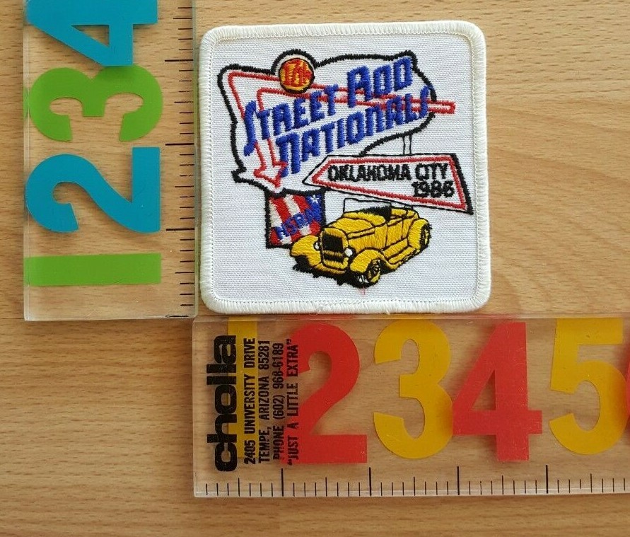 NSRA 1986 National Street Rod Association Nationals Oklahoma City Patch