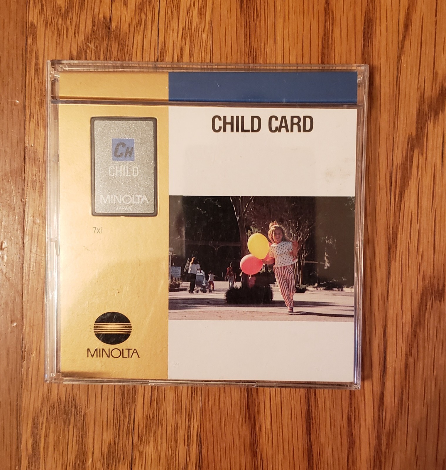 Minolta Maxxum Creative, Child Card, Vintage