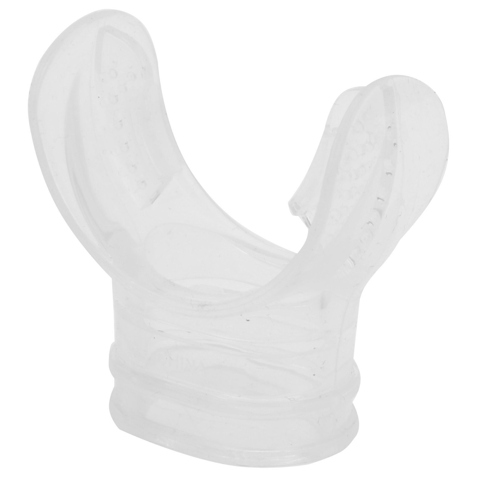 4pcs Transparent Silicone Diving Bite Mouthpiece For Deep Sea Diving Premium