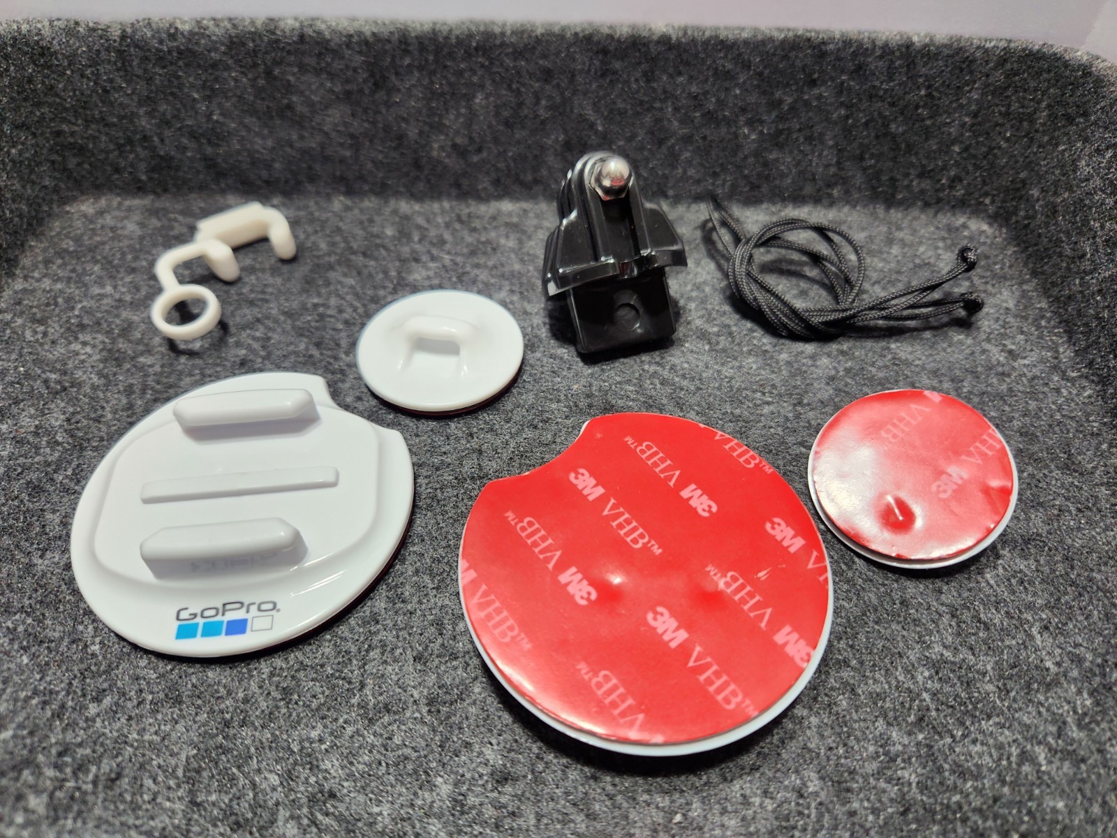 Gopro Surfboard/Canoe/Kayak/Boat Mounting Kit - 8 Pieces