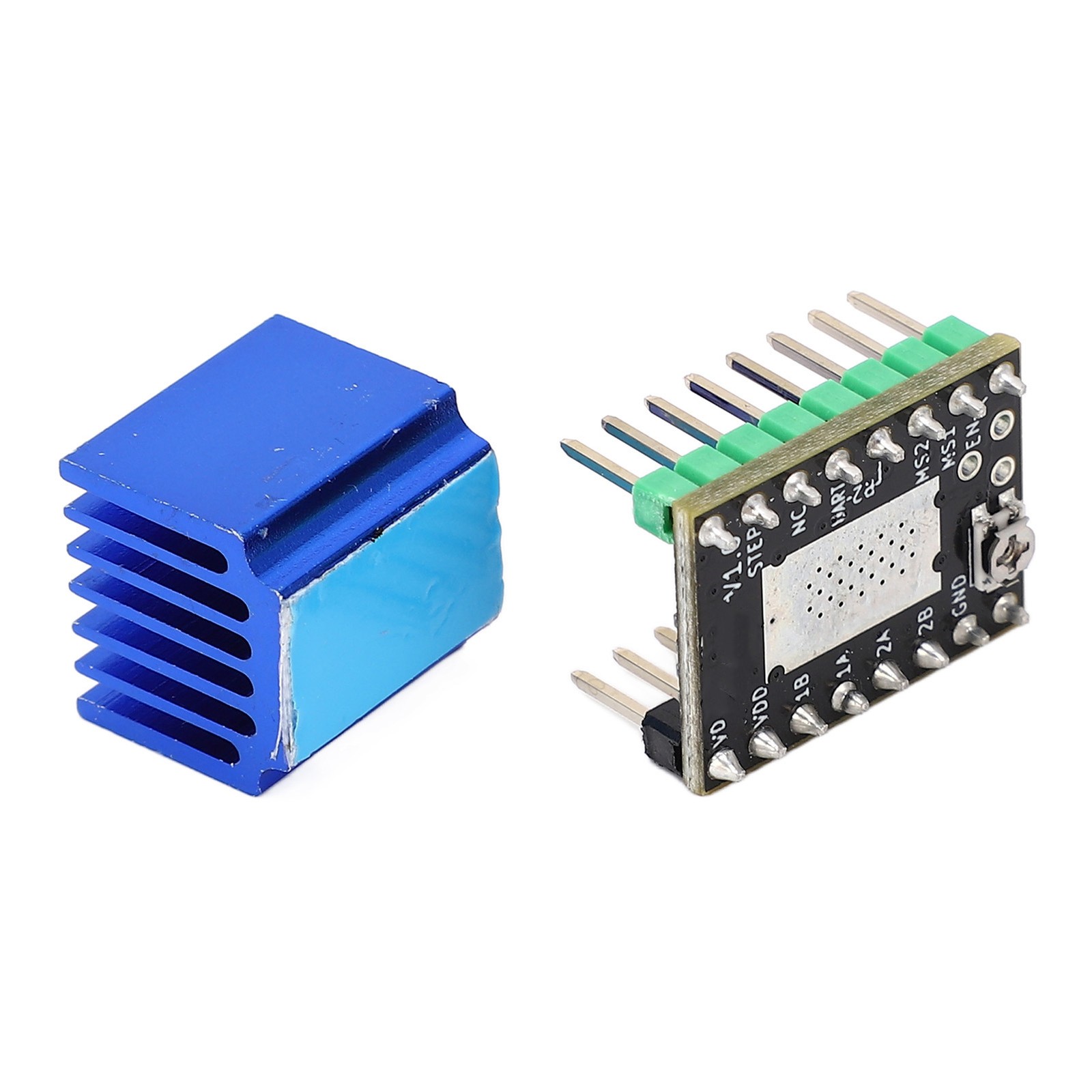 Stepper Motor Driver Board With Heat Sink Mute Motor Driver Module Accessory