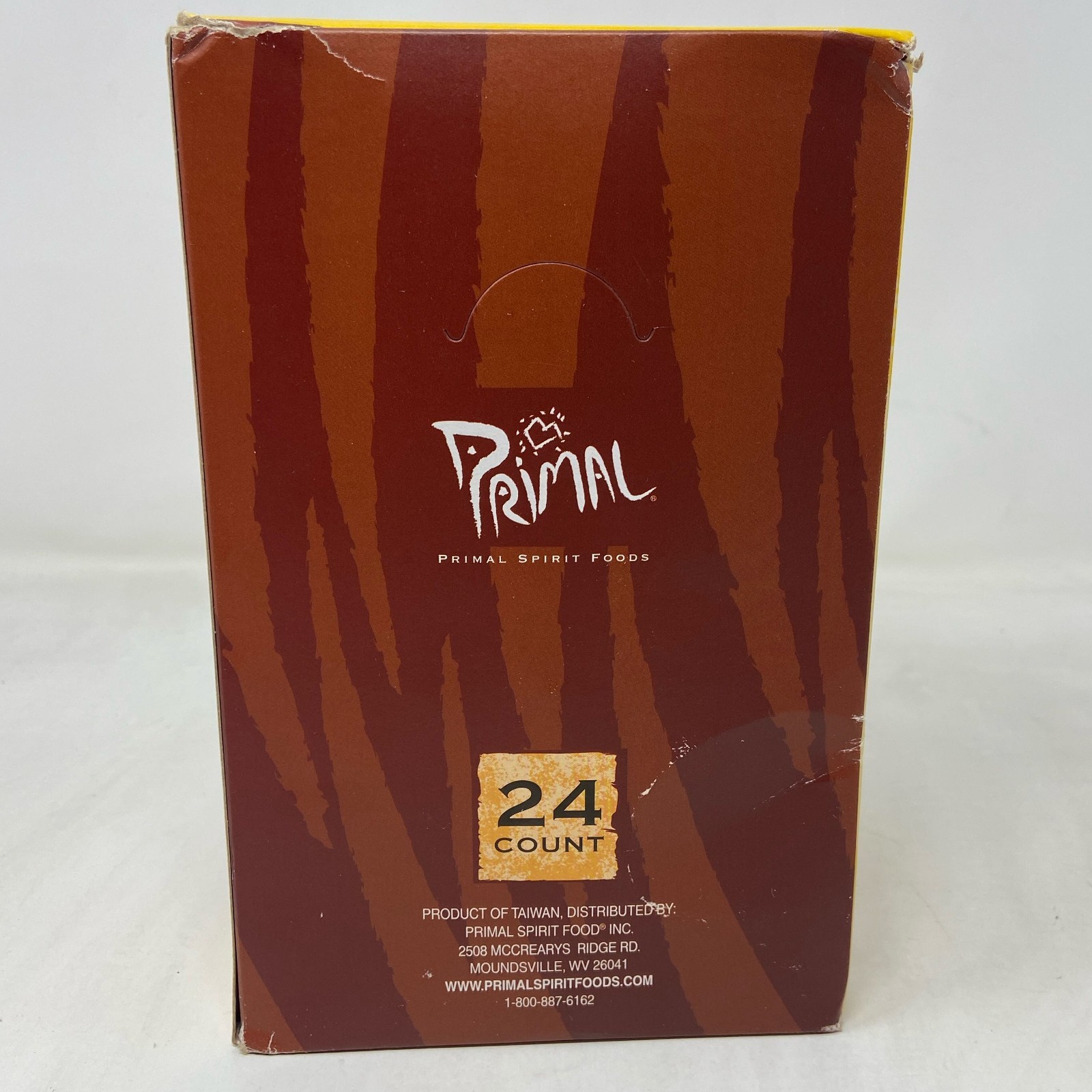Primal Spirit Texas BBQ Vegan Jerky 24-Pack 1oz strips