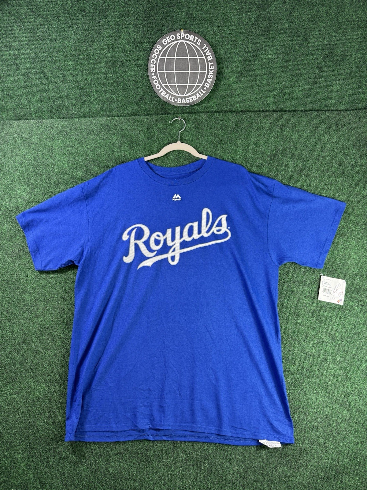 Majestic Kansas City Royals Alex Gordon t-shirt Men Sz XL