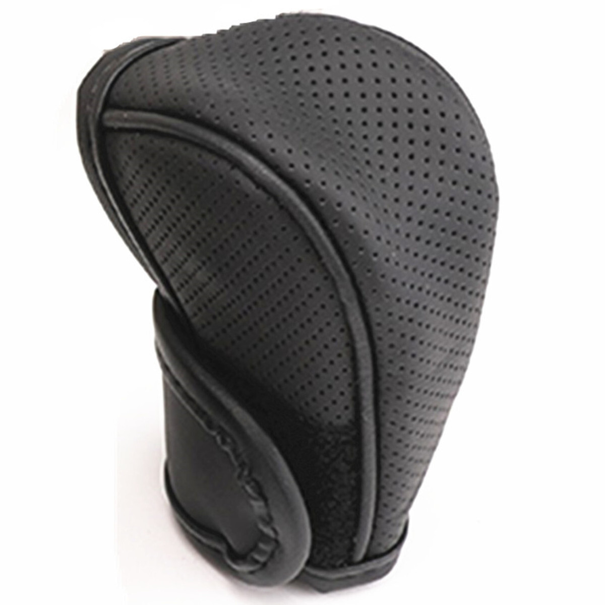 Car Shift Knob Covers Gear Shift Leather Gear Sleeve Trim Protector Breathable