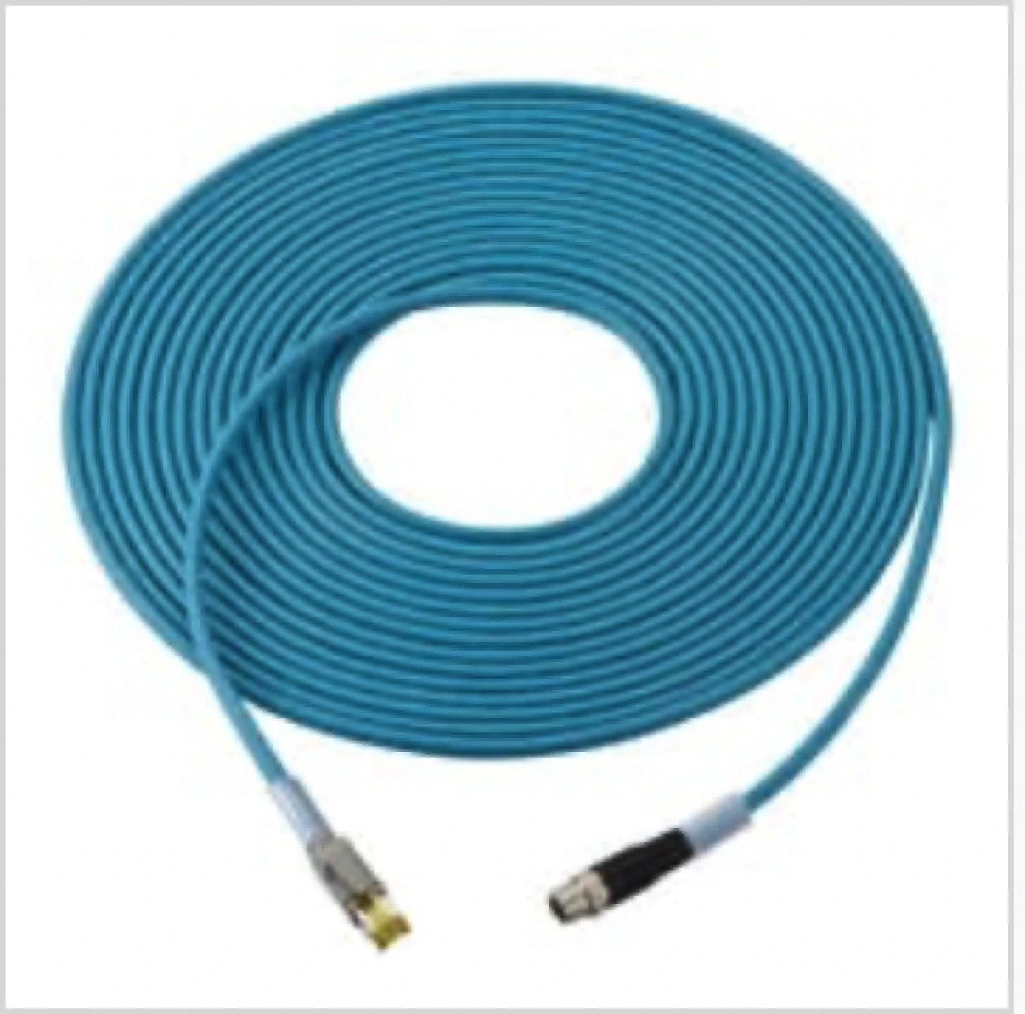 Keyence OP-87361 Barcode Scanner Ethernet Cable NFPA79 Compatible, 10 m