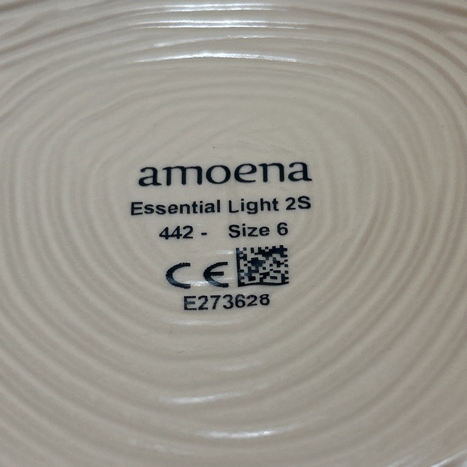 Amoena 442 Essential Light 2S Breast Form Prosthesis Size 6