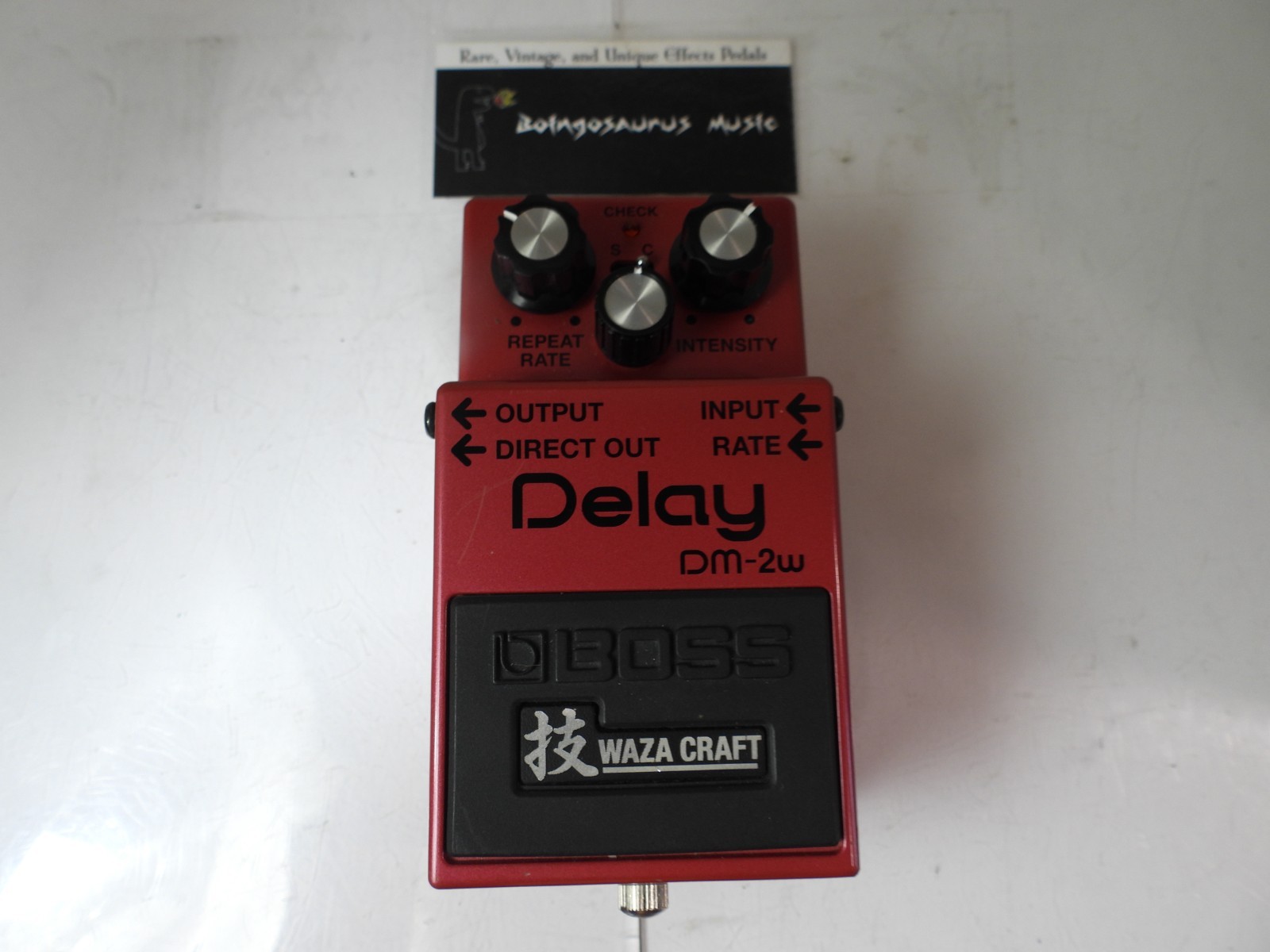 Boss DM-2w Waza Craft Delay Effects Pedal Free USA Shipping