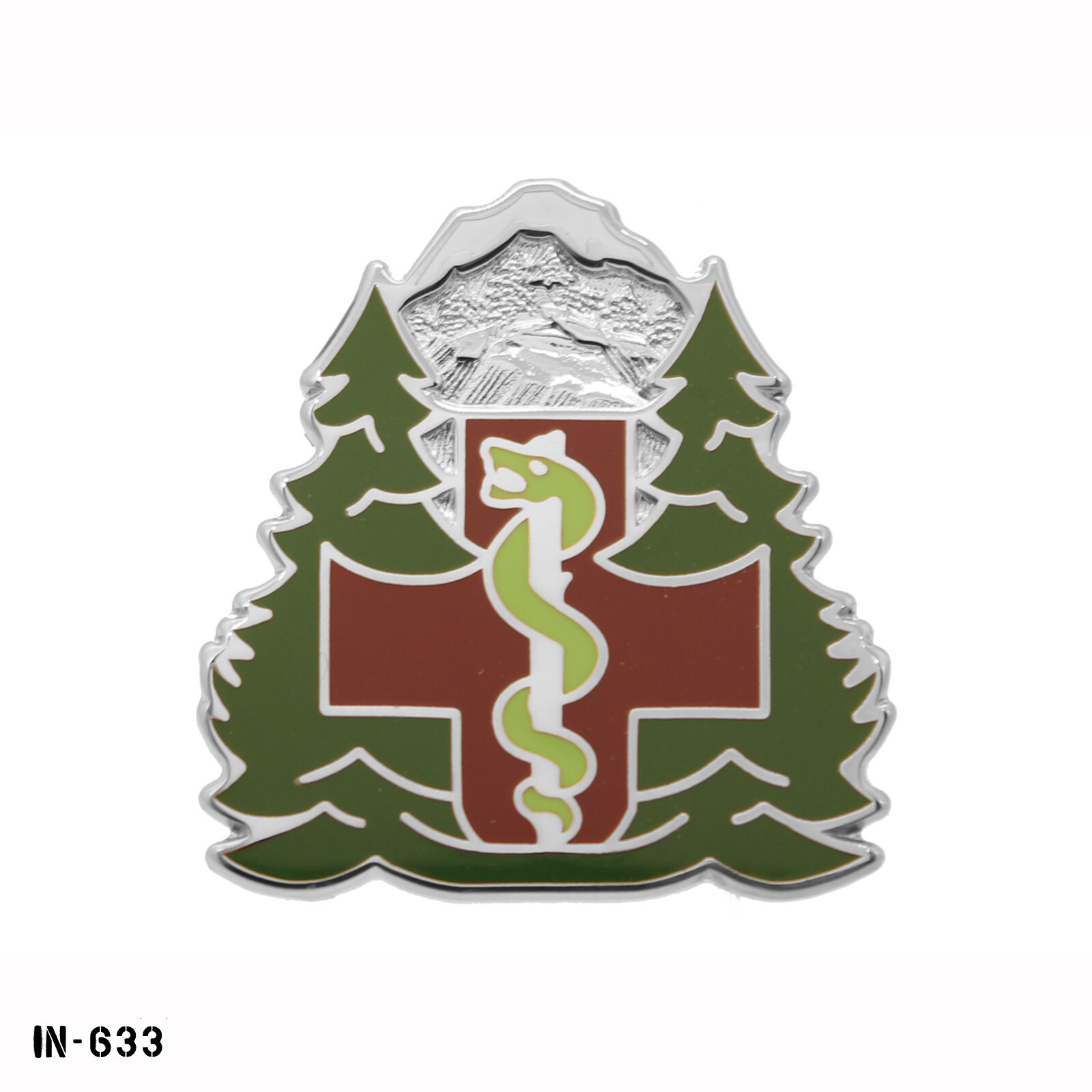 MEDDAC Fort Drum US Army DUI Crest Pin ~ NEW Vanguard USA