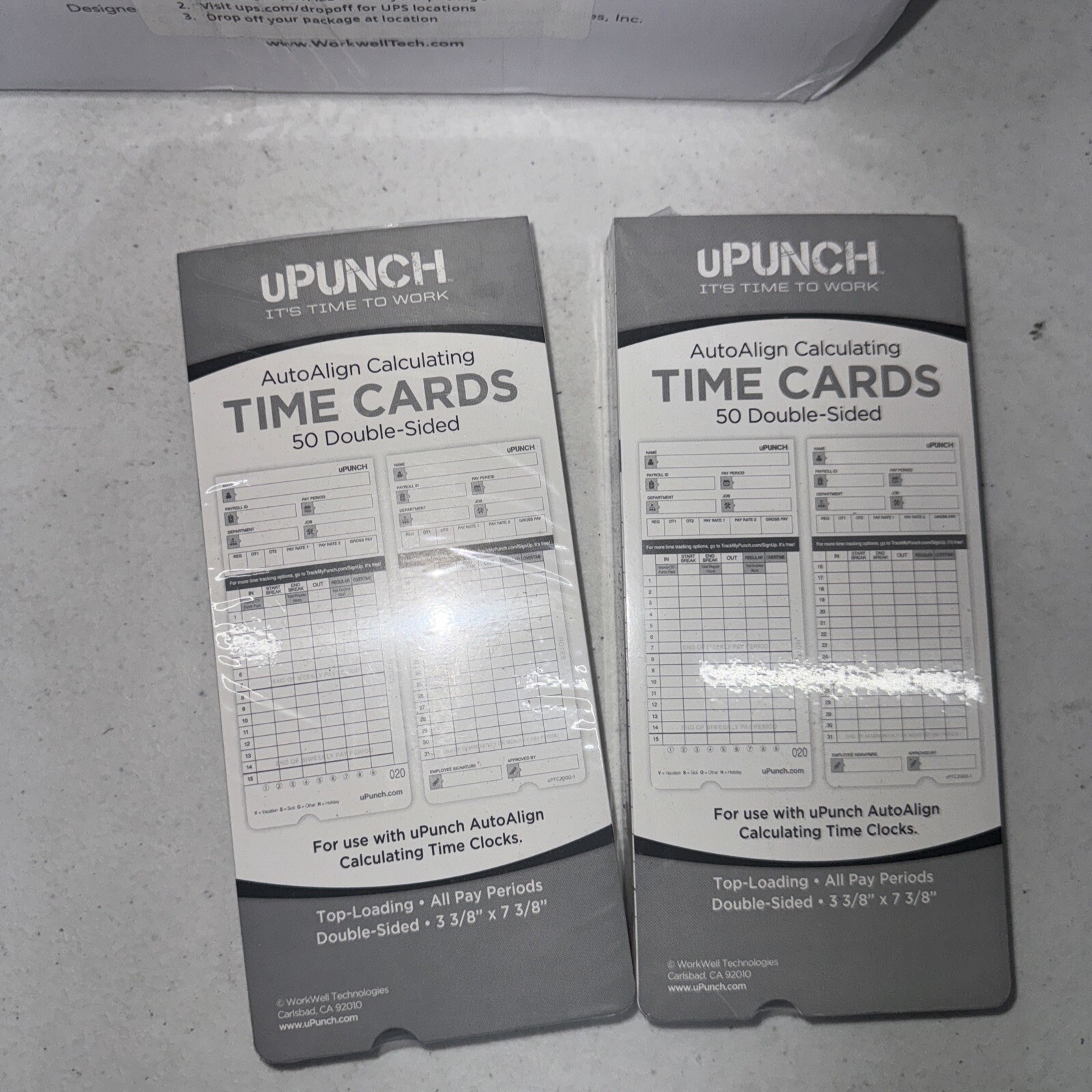 uPunch HN2500C Bundle Time Clock & 100 Time Cards