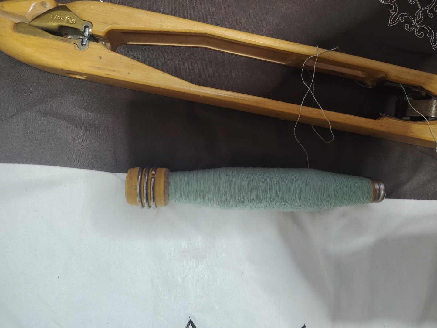 “RARE” Antique Halstead Weaving Loom Shuttle
