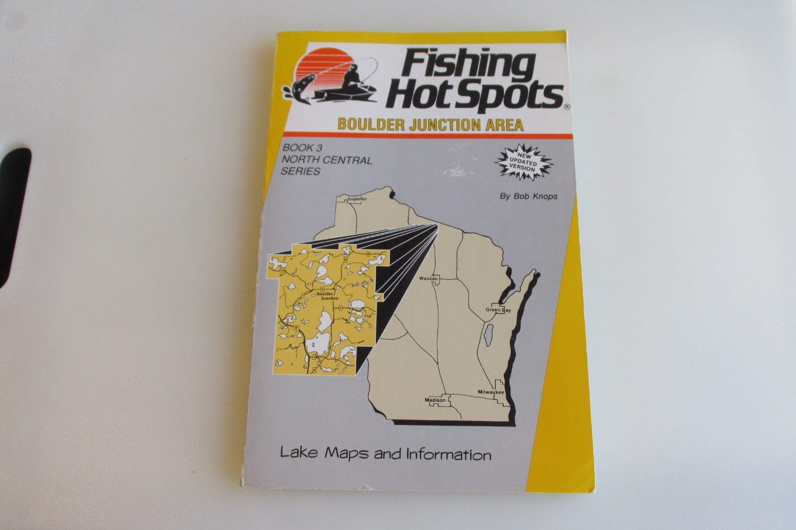 Fishing Hot Spots Boulder Junction Area Book By Bob Knops Good Condition