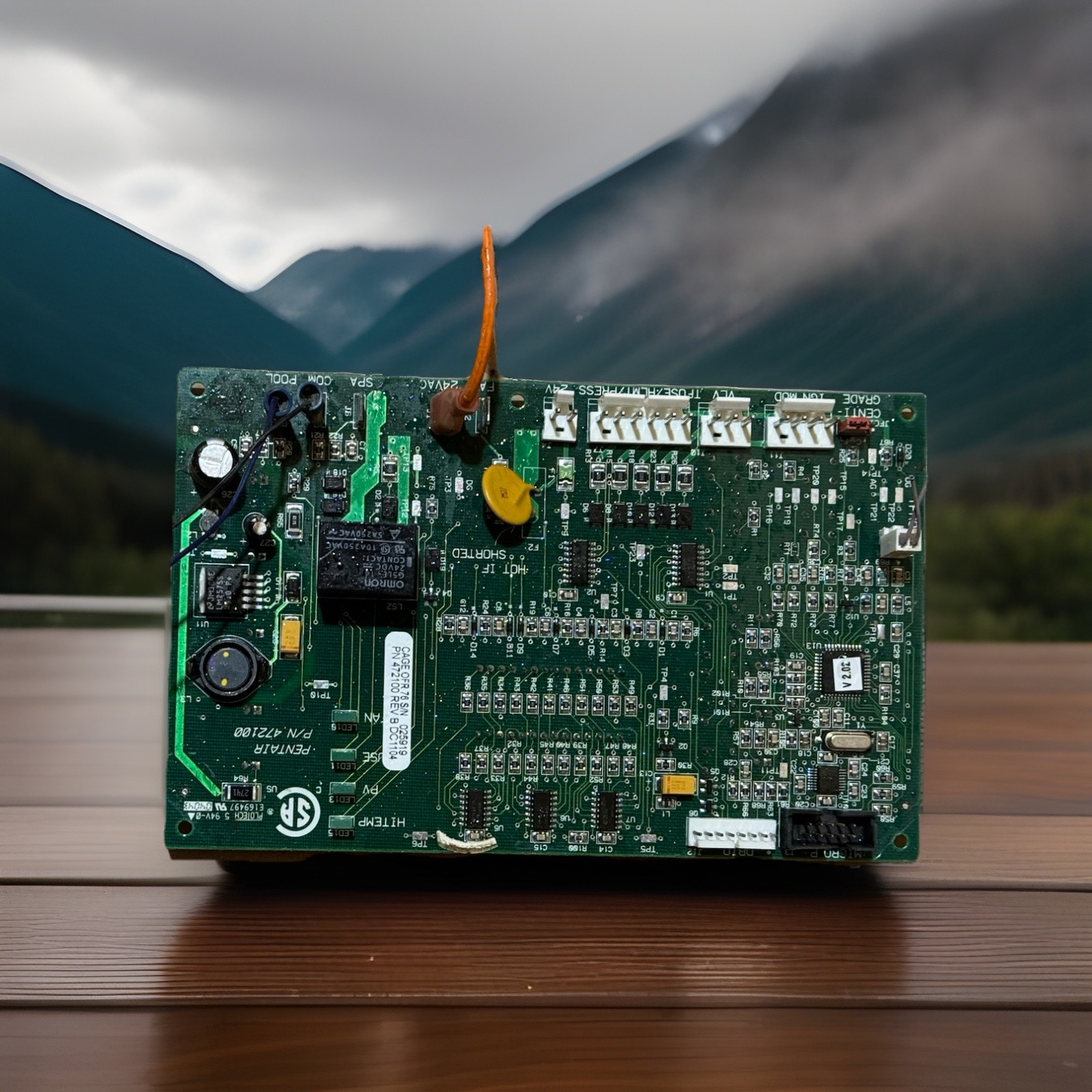 PENTAIR 472100 MiniMax Series Pool/Spa Digital Temperature Control Circuit Board