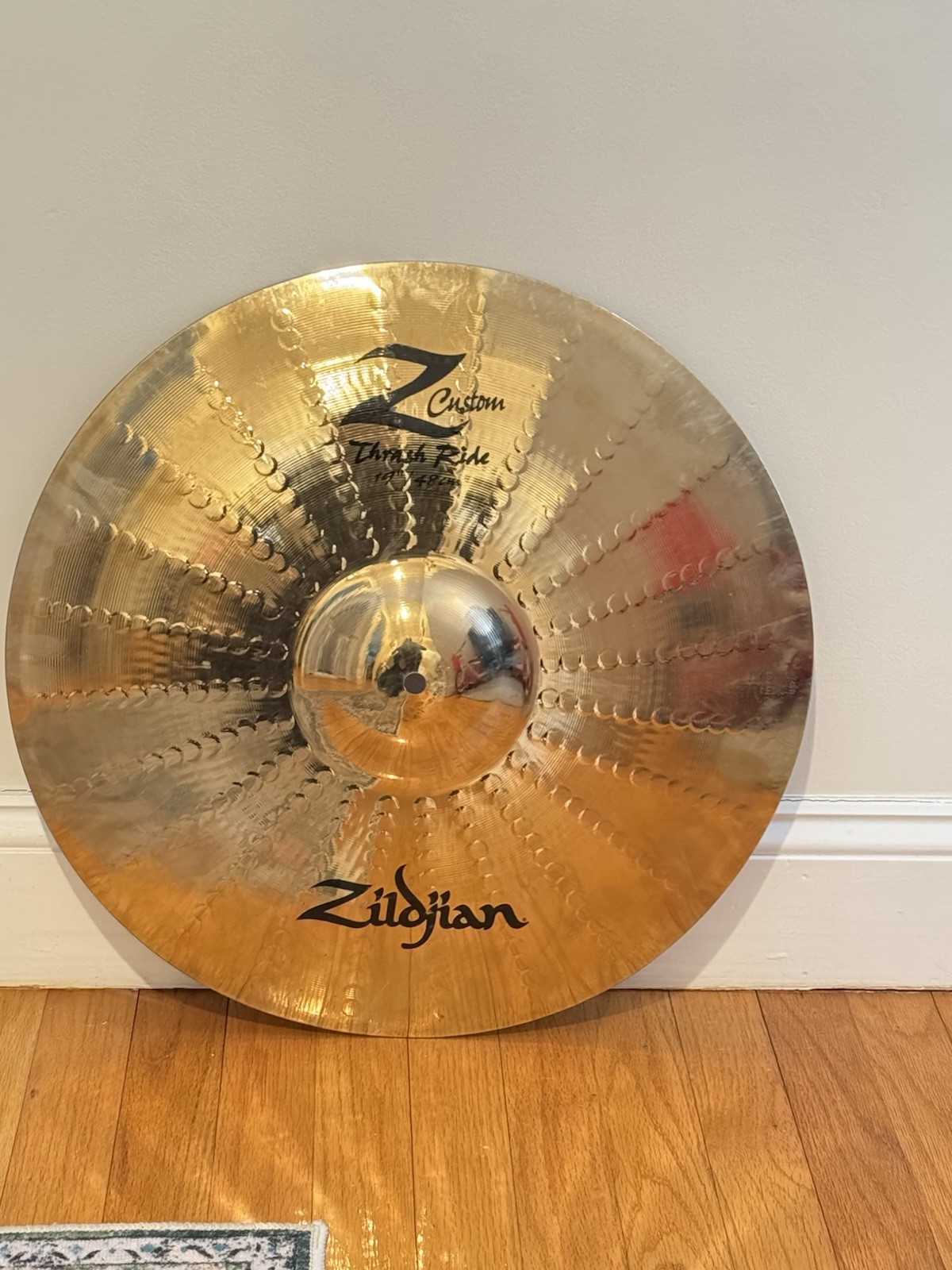 Tommy Lee Personally Owned & Used Zildjian Z Custom 19” Thrash Ride Cymbal