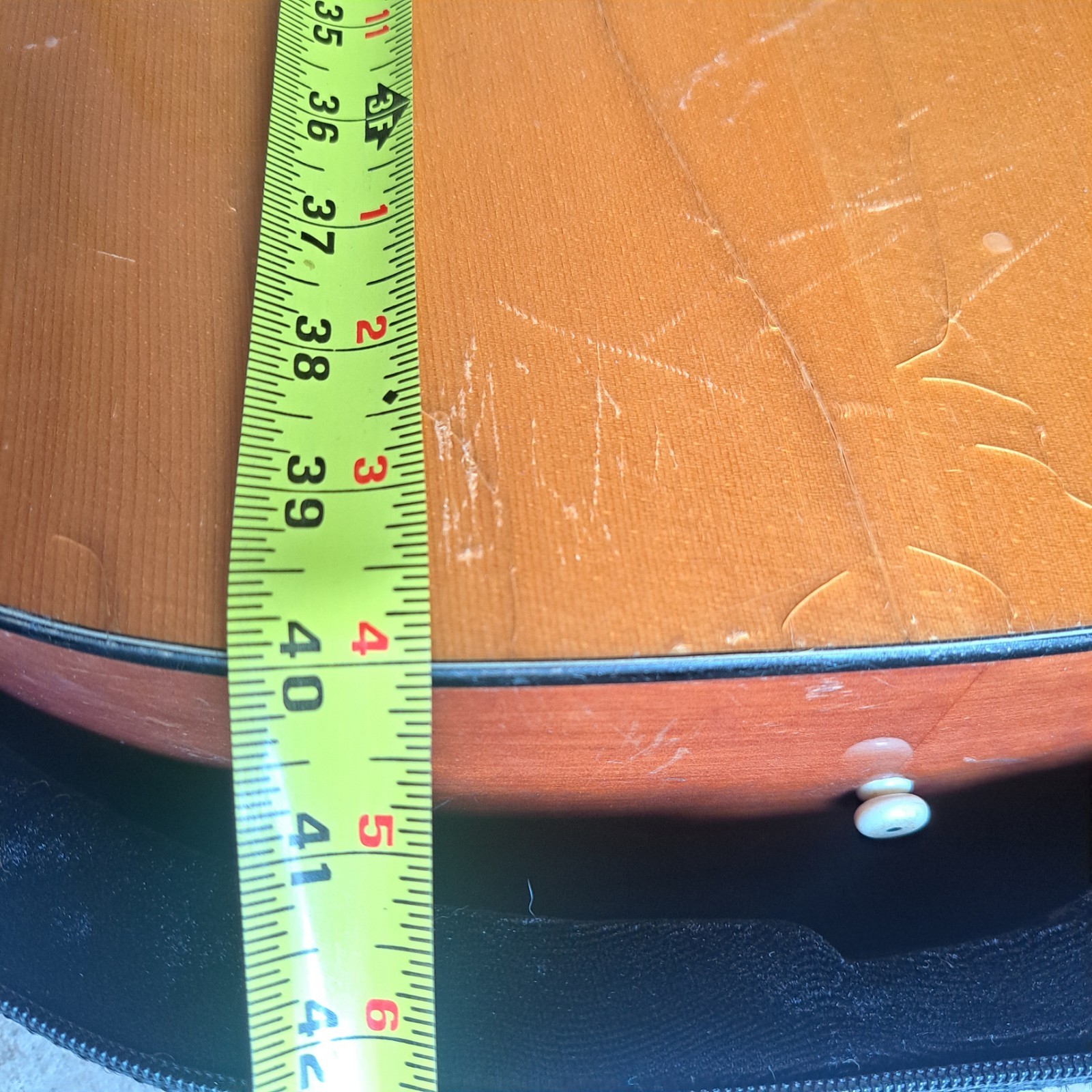Lightweight Molded Acoustic Guitar Case - Excellent Condition