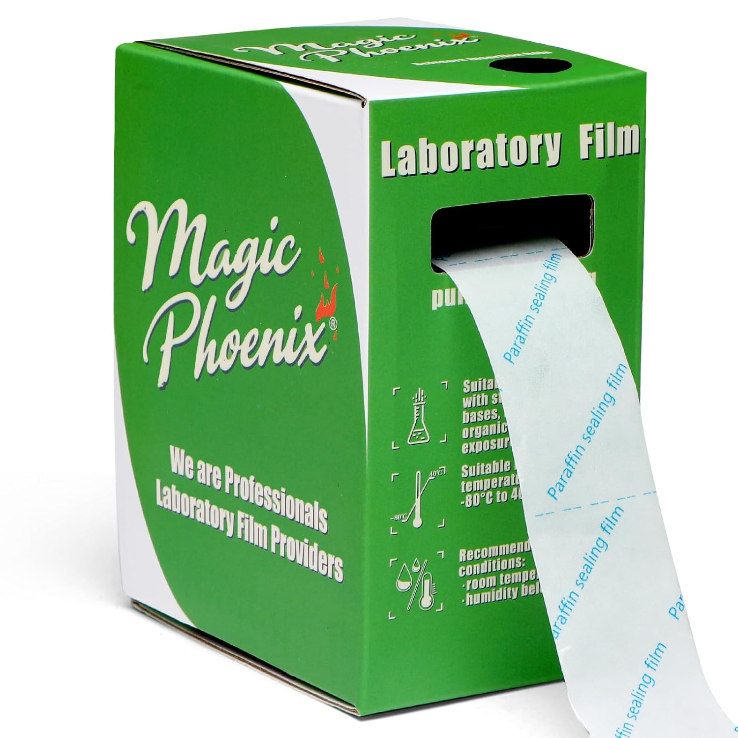 BM-PSF-992 Laboratory Film, Lab Sealing Film, Plastic Film, PM992, 1.2” (3 Cm) X