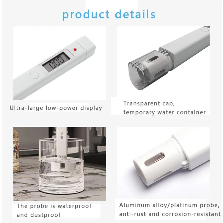 Water Quality Analyzer TOC/COD/TDS/UV254/EC Meter Water Quality Tester Detector