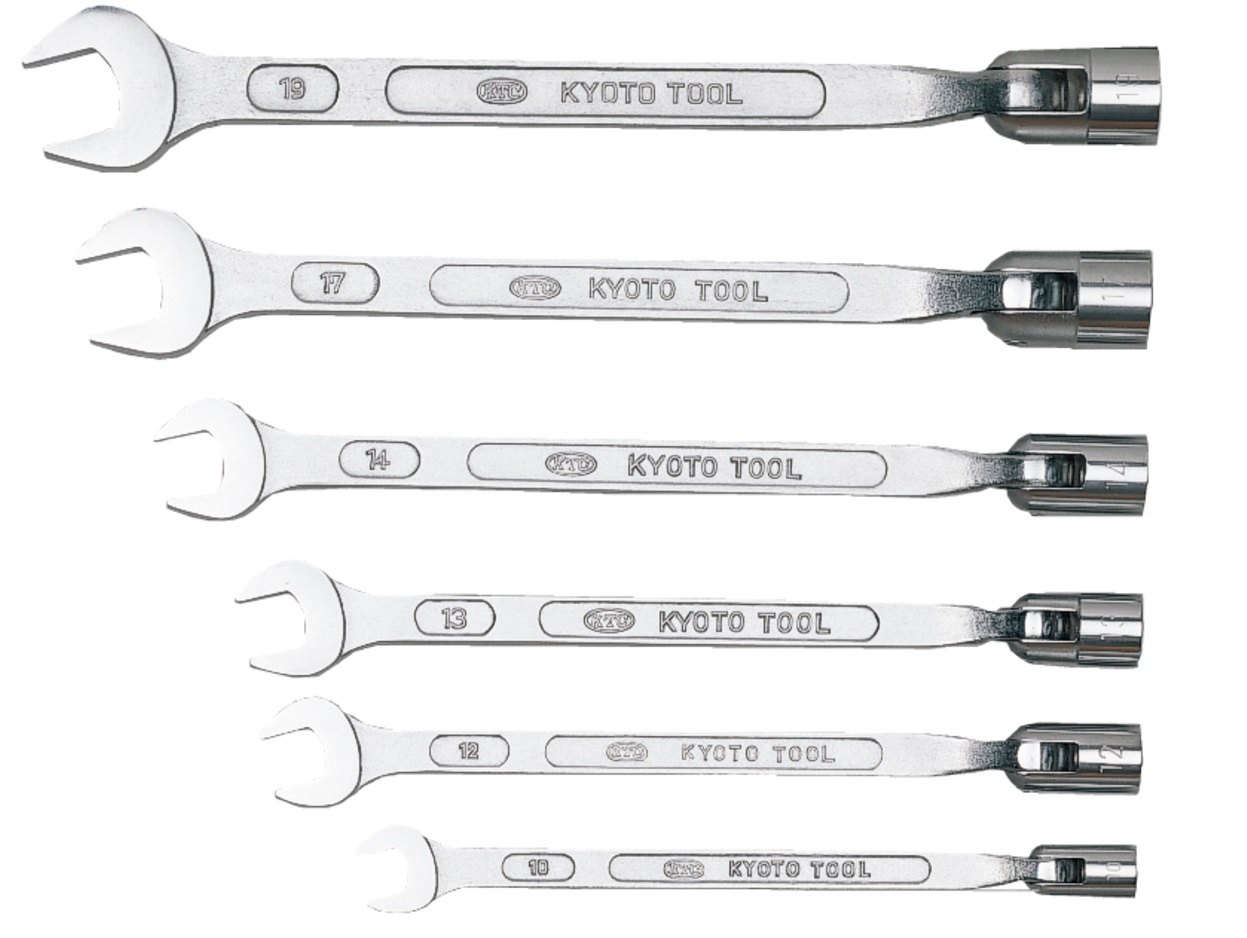 KTC FLEX SOCKET SPANNER SET (6pcs)  FBS6  MADE IN JAPAN