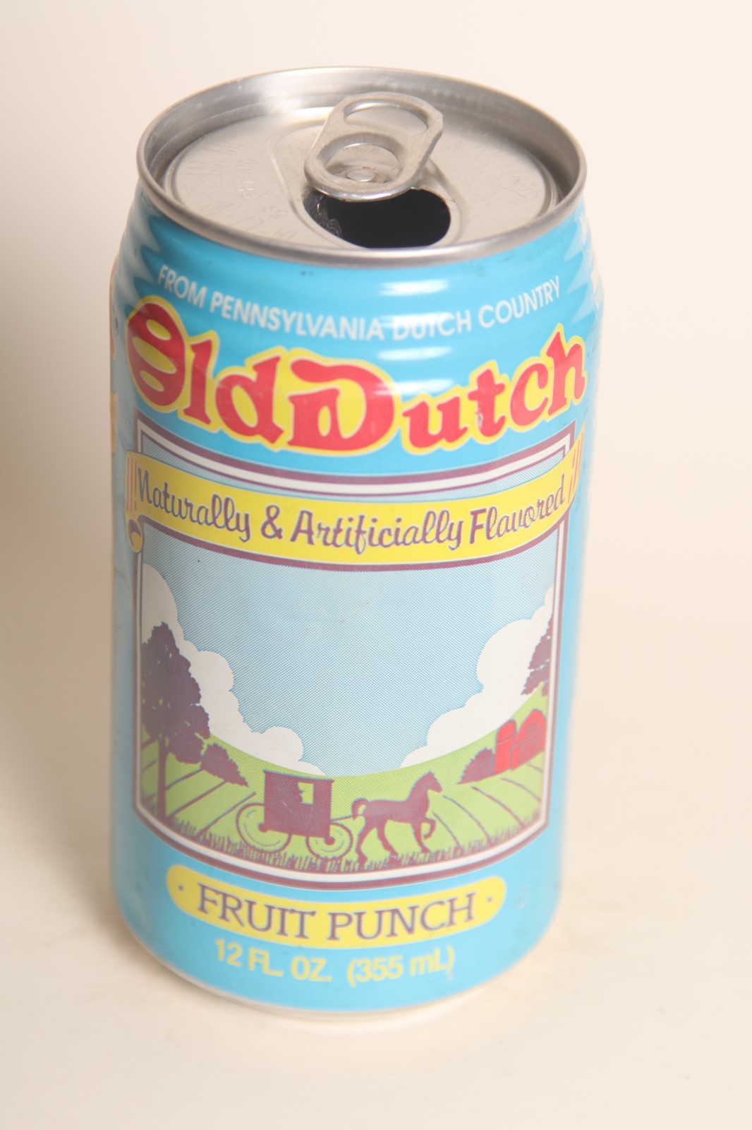 Old Dutch Fruit Punch soda can