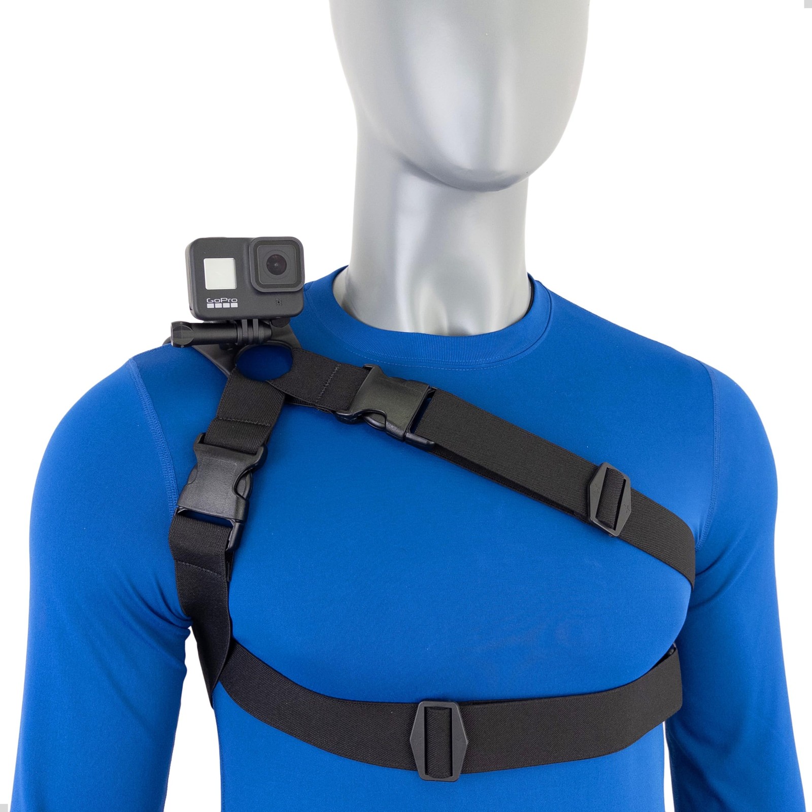 STUNTMAN 360 Shoulder Chest Hip Harness Action Camera Mount 360° Ball Joint USA